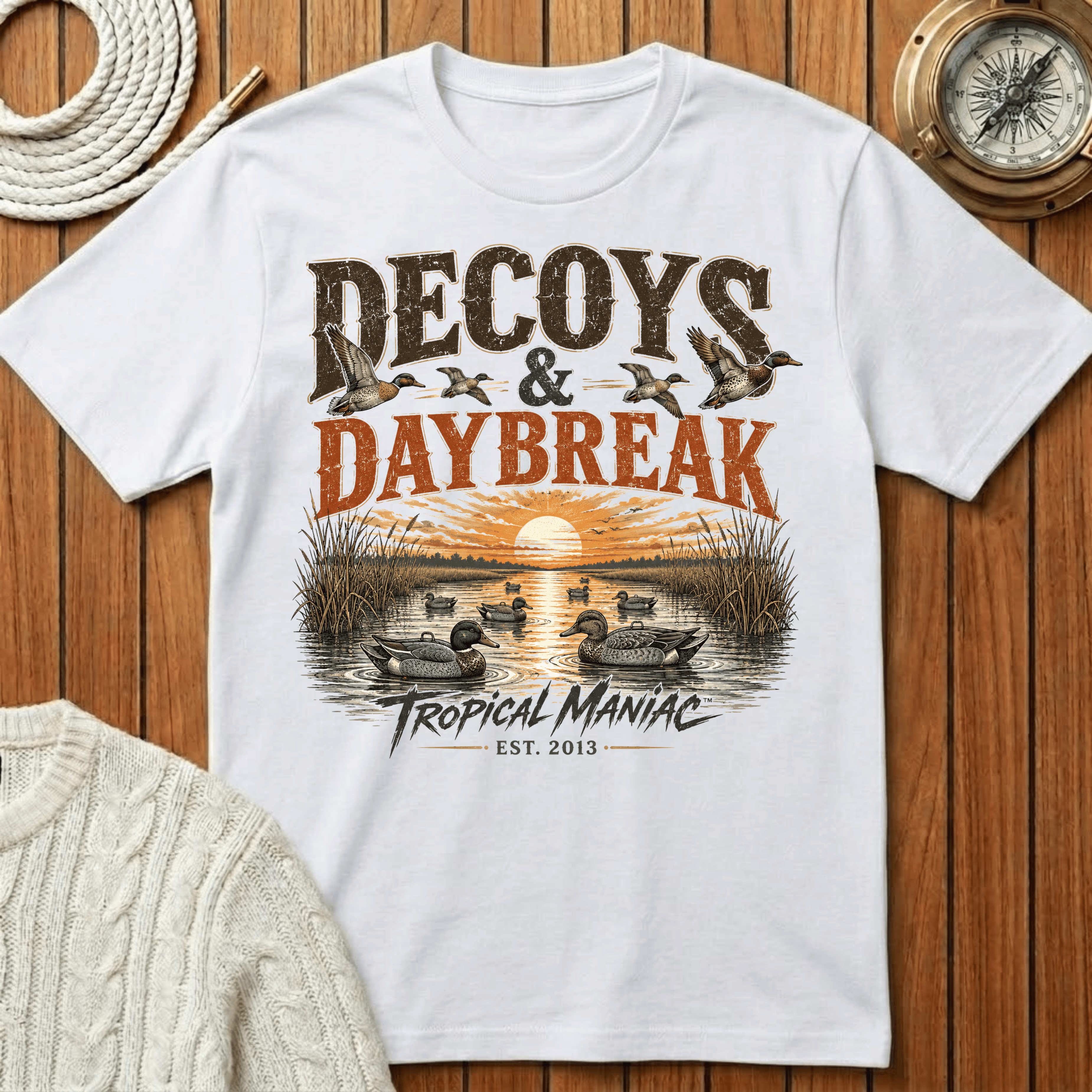 Decoys & Daybreak Graphic - T-Shirt