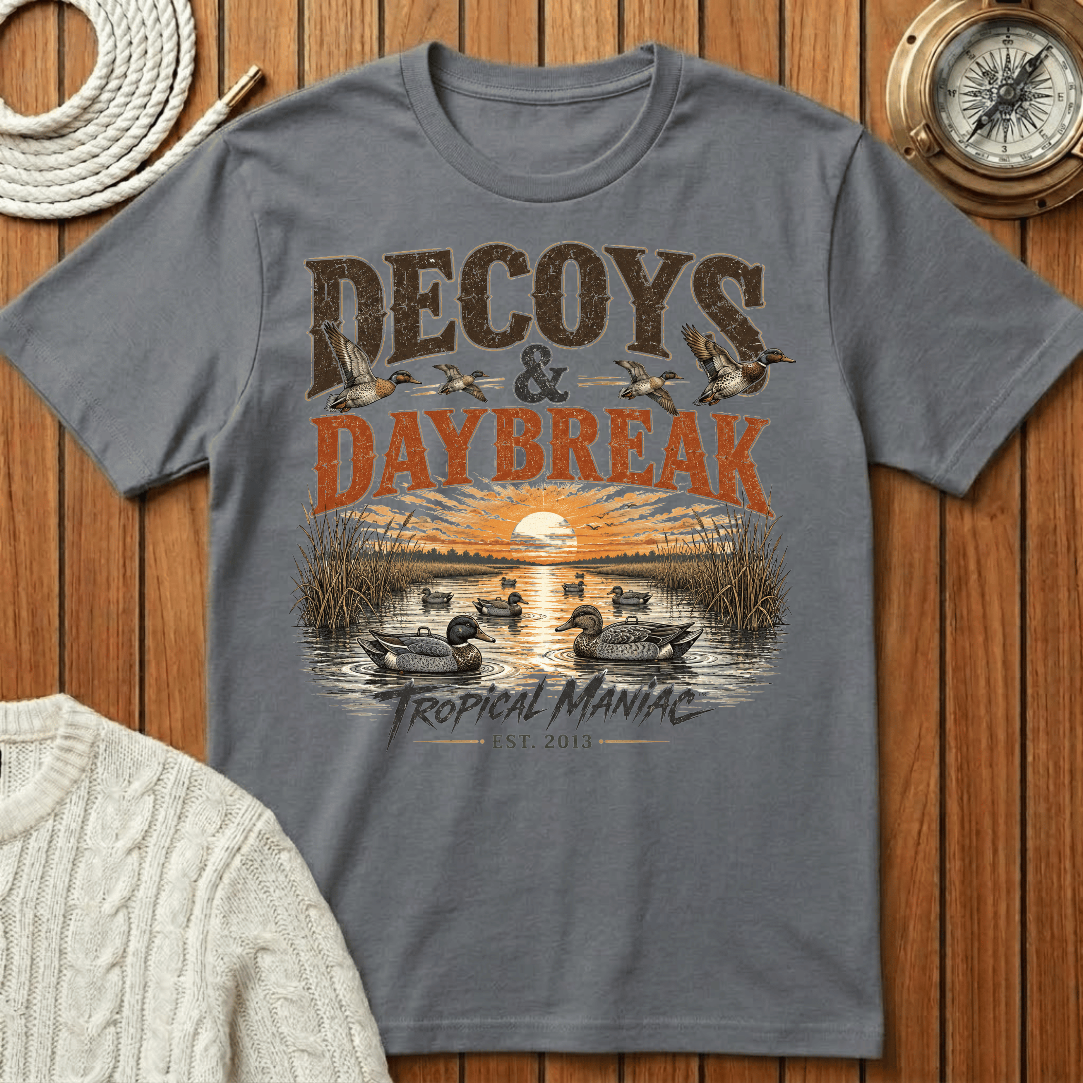 Decoys & Daybreak Graphic - T-Shirt