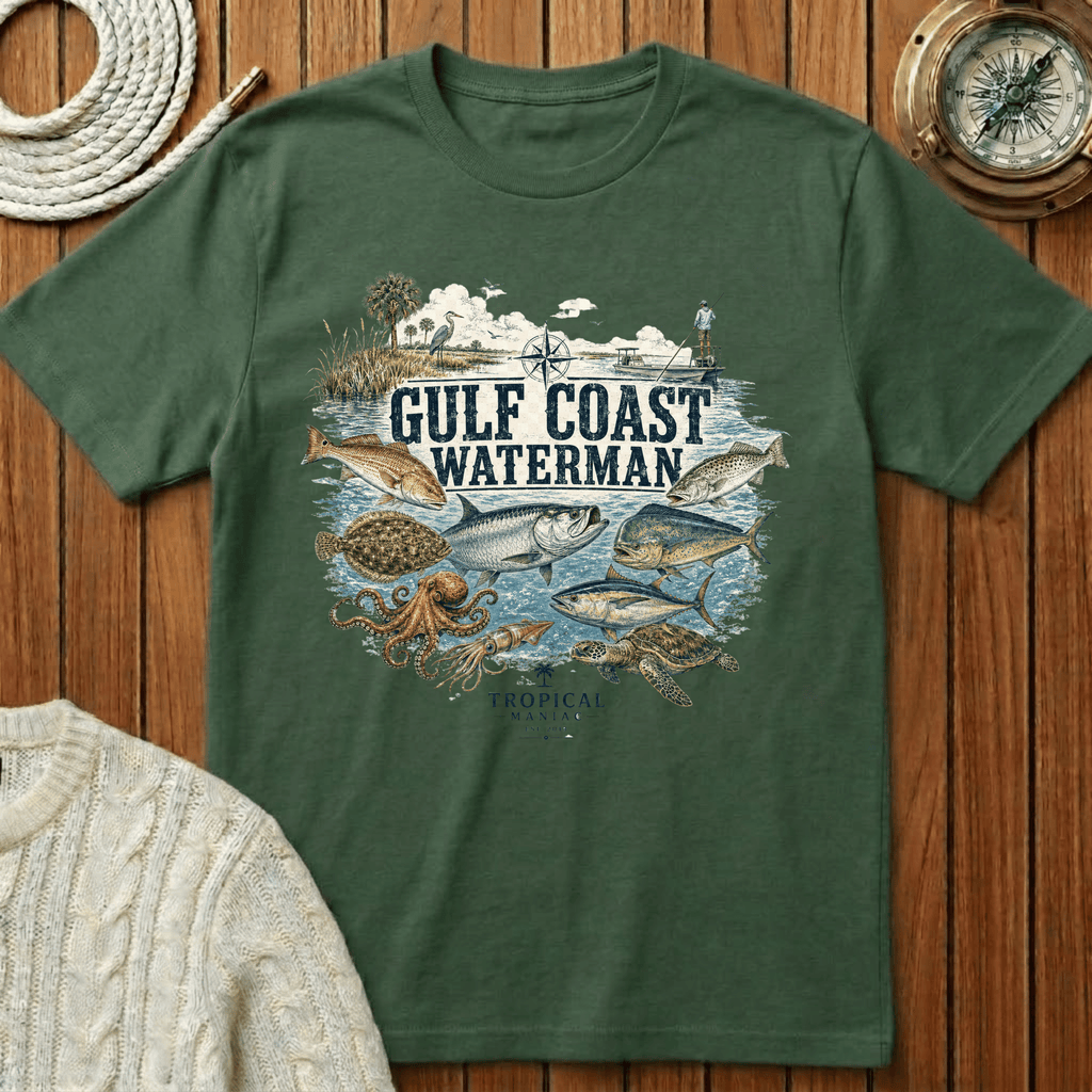 Gulf Coast Waterman - T-Shirt