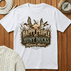 Happy People Hunt Ducks - T‑Shirt