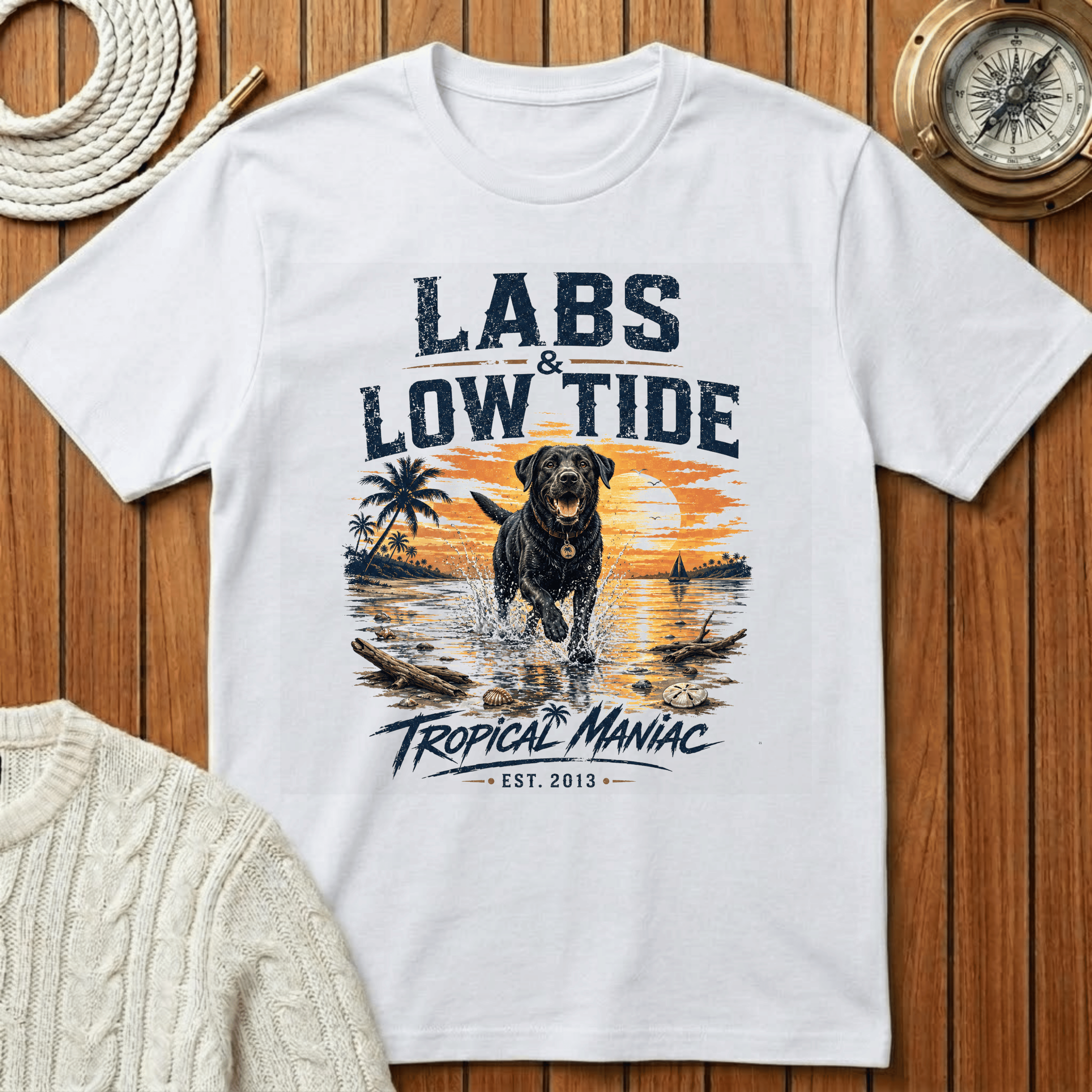 Labs & Low Tide - T-Shirt