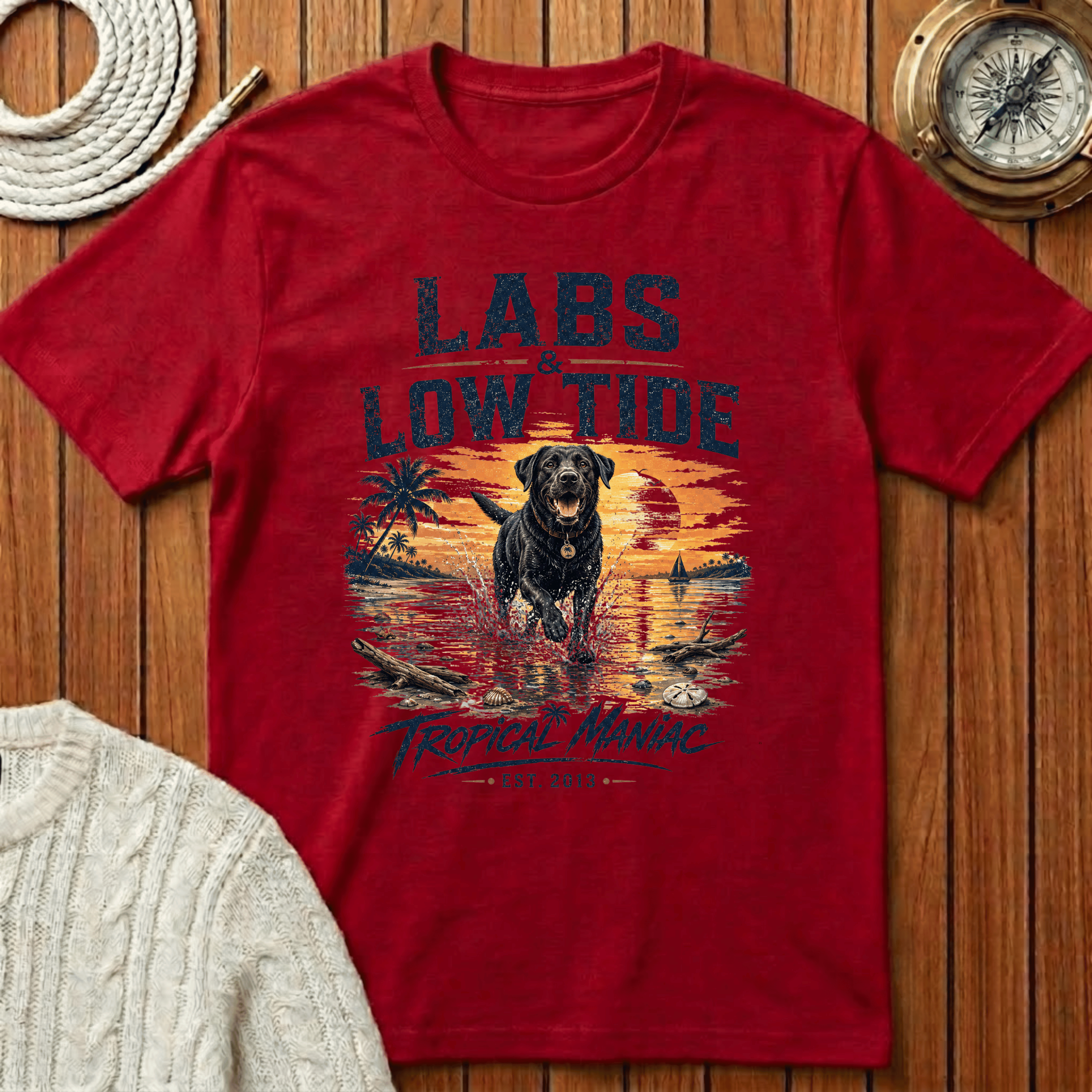 Labs & Low Tide - T-Shirt