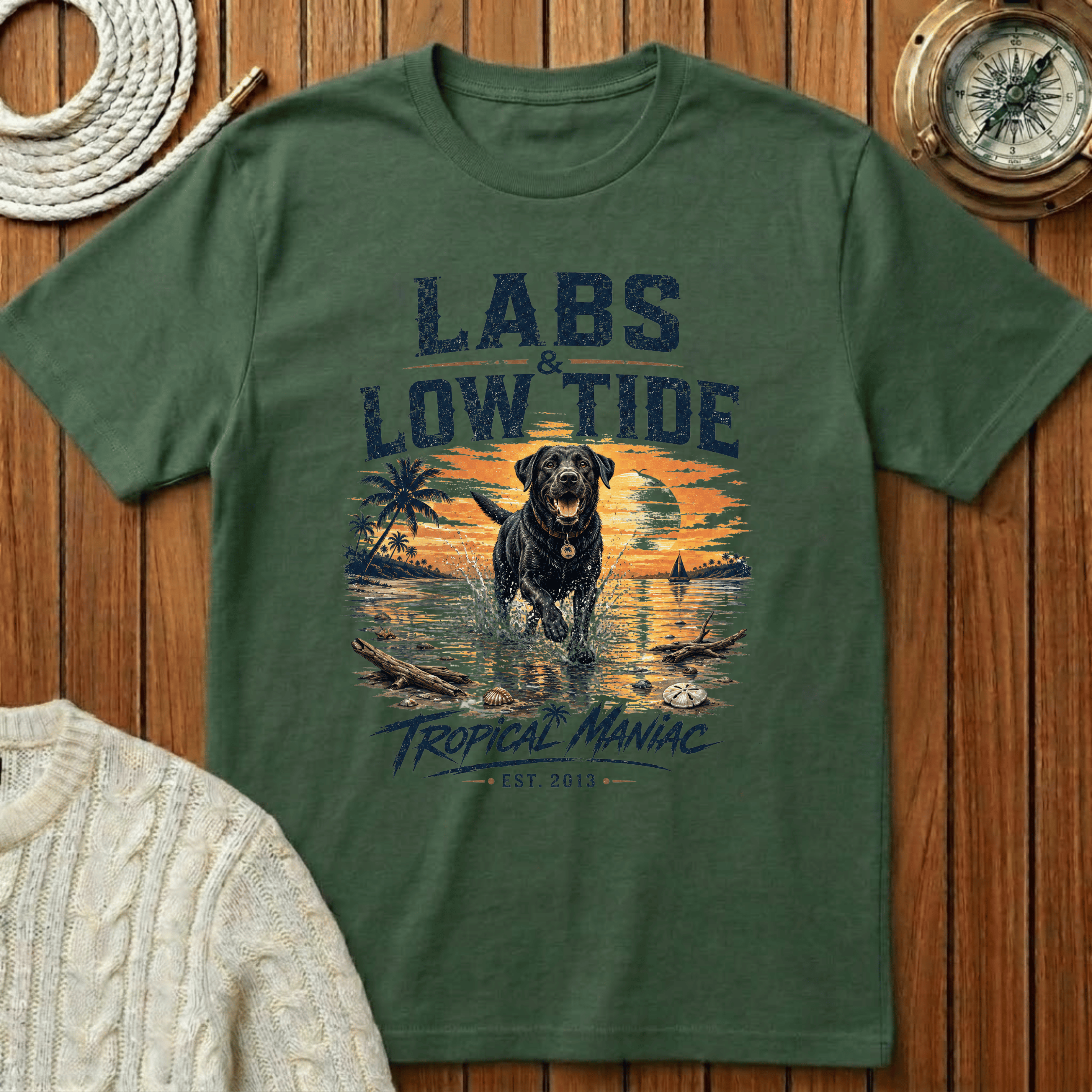 Labs & Low Tide - T-Shirt