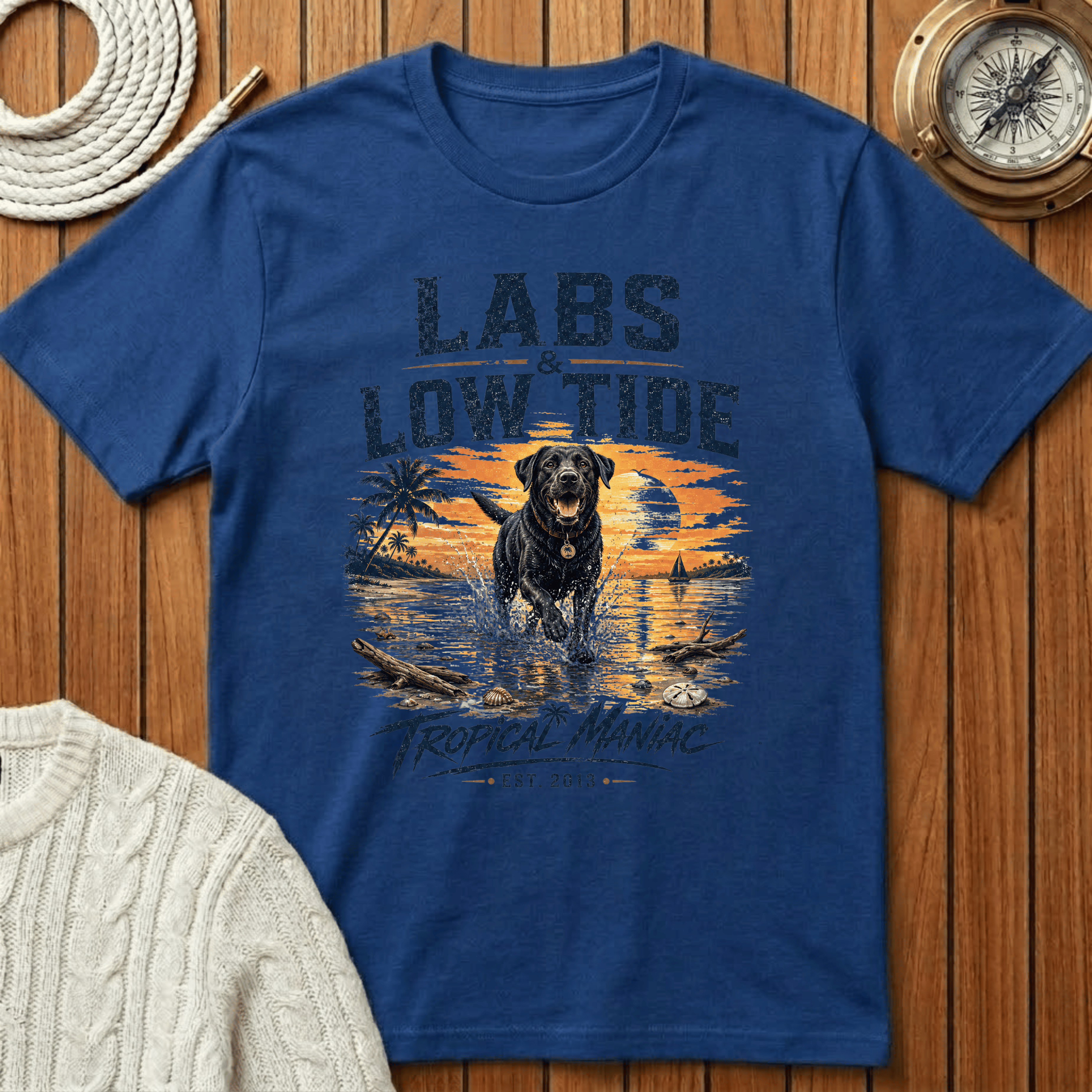Labs & Low Tide - T-Shirt