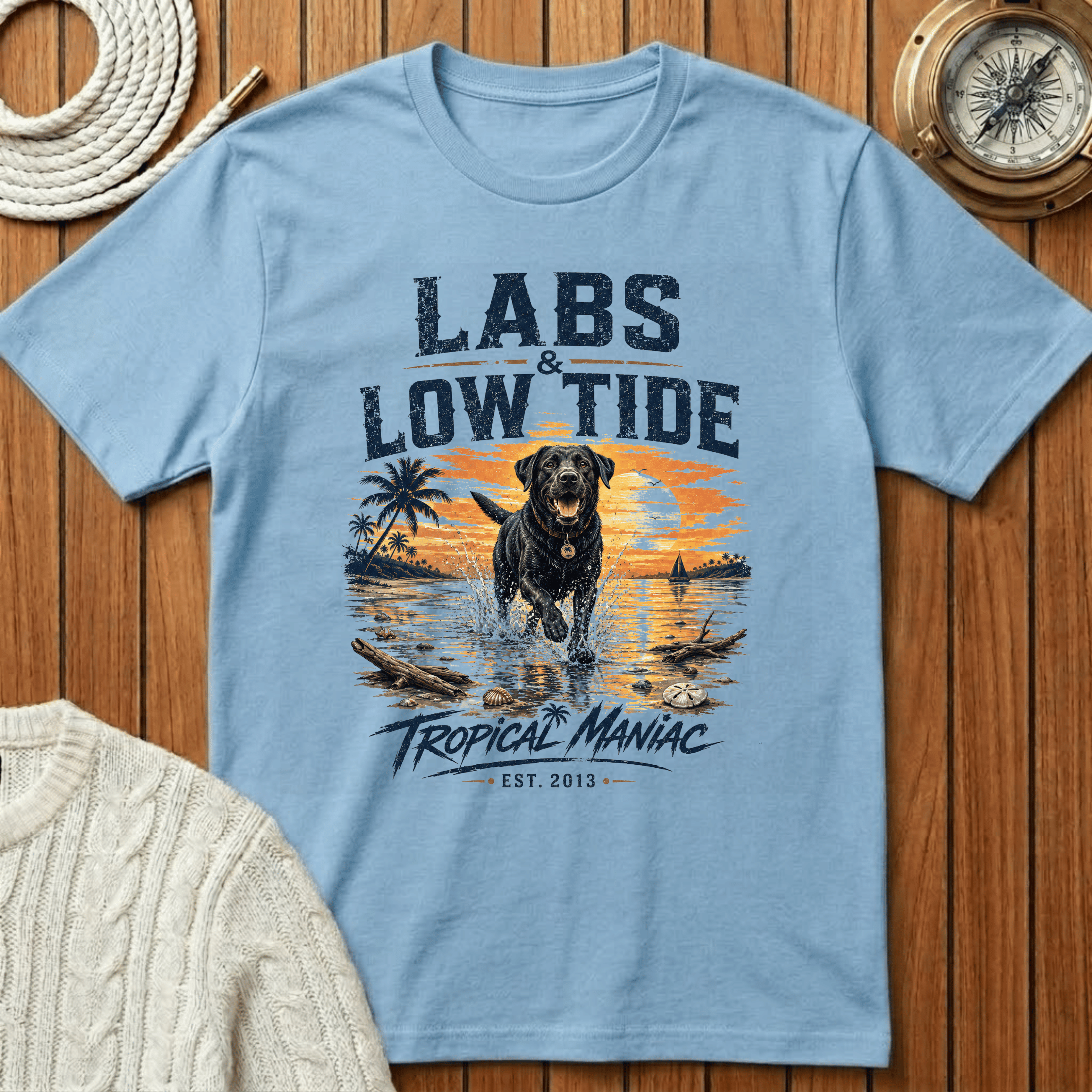 Labs & Low Tide - T-Shirt