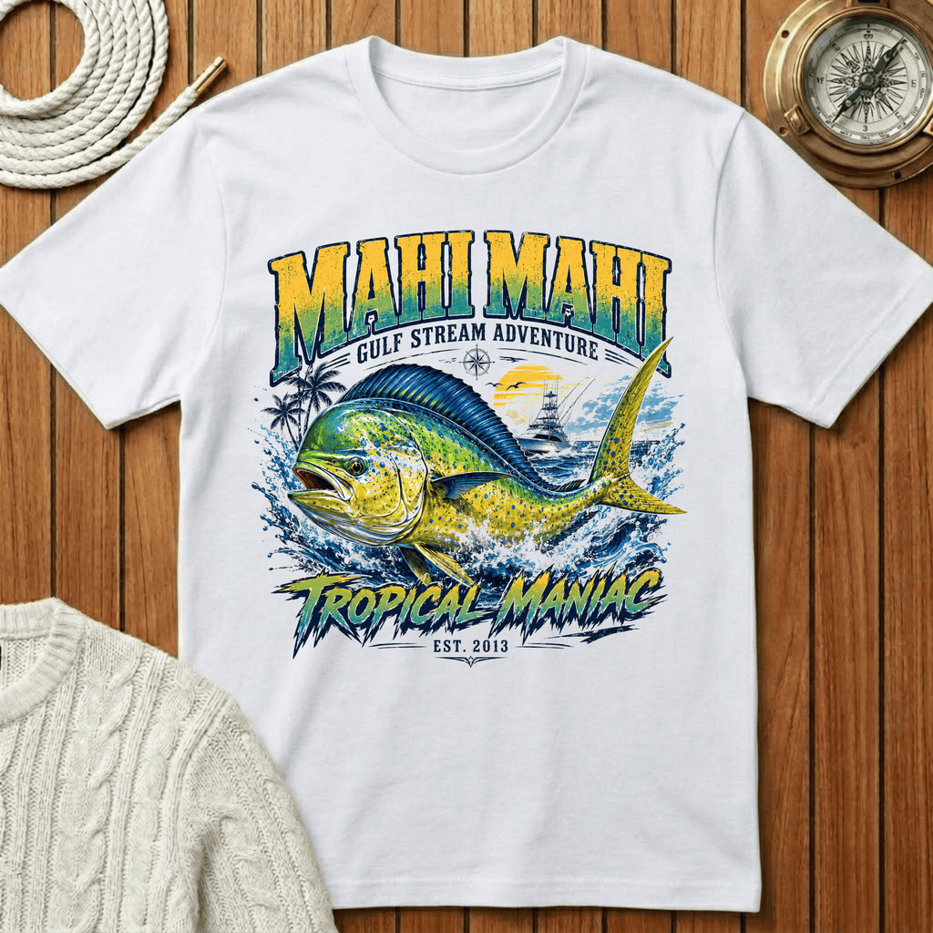 Mahi Mahi Gulf Stream Adventure - T-Shirt