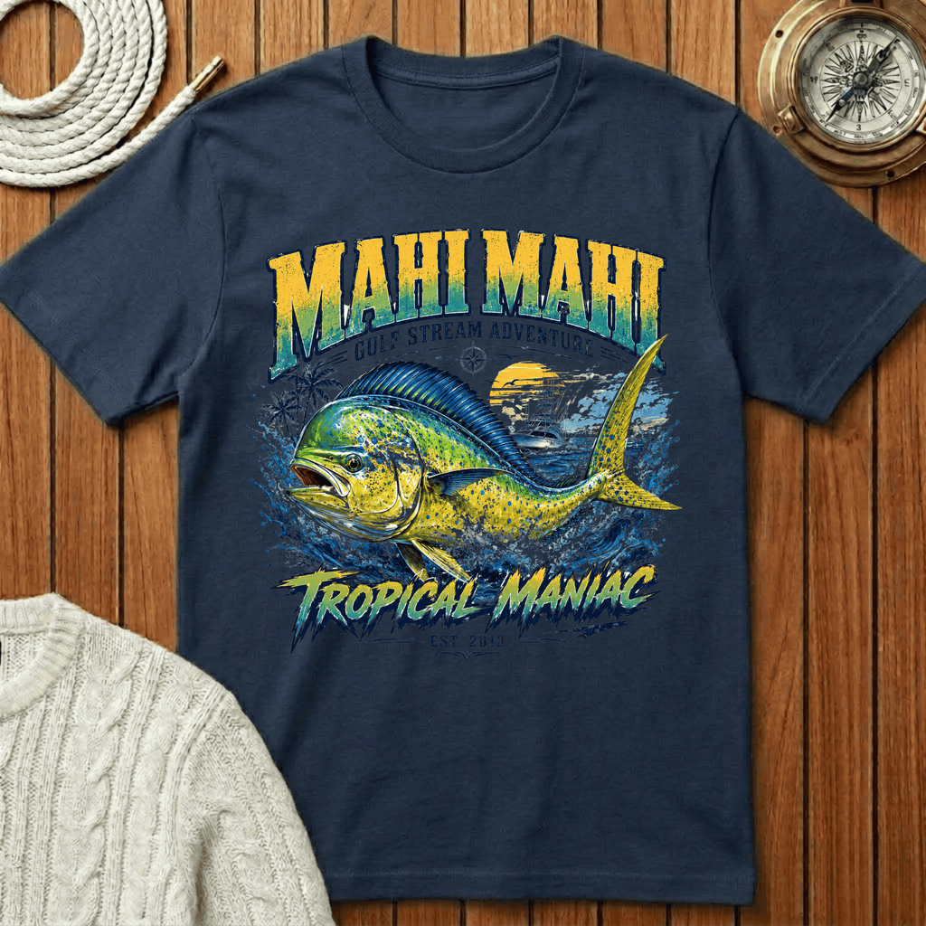 Mahi Mahi Gulf Stream Adventure - T-Shirt