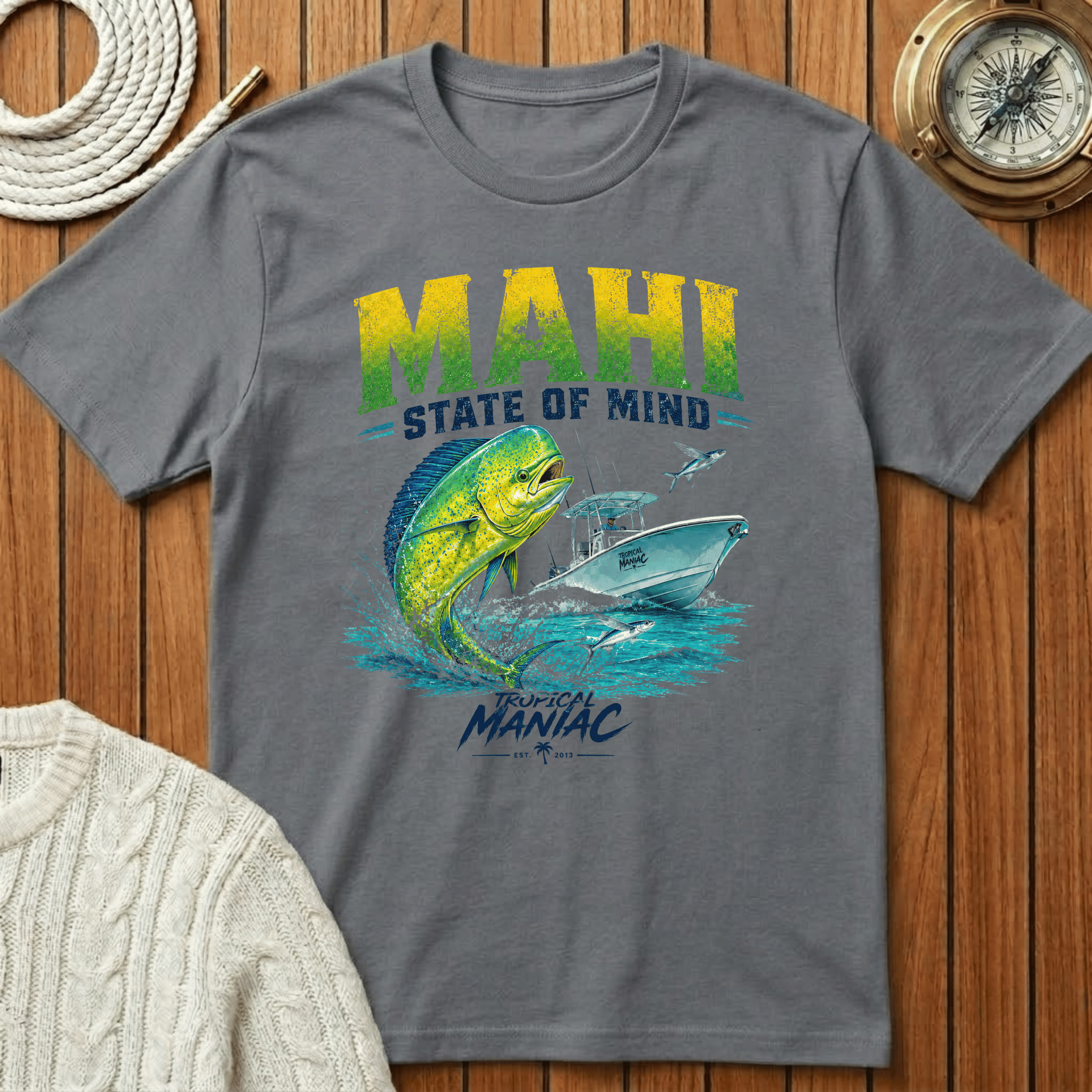 Mahi State Of Mind - T-Shirt