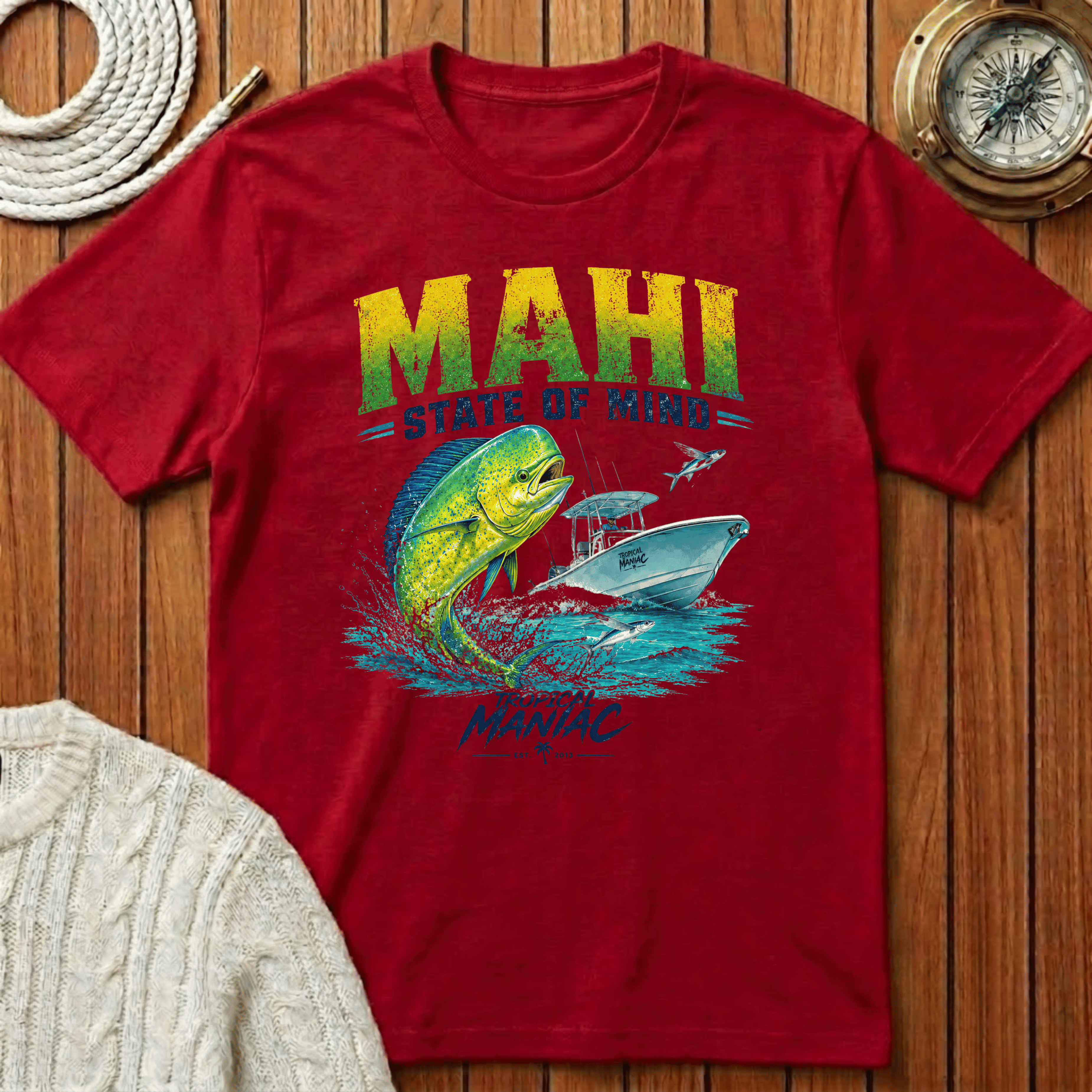 Mahi State Of Mind - T-Shirt