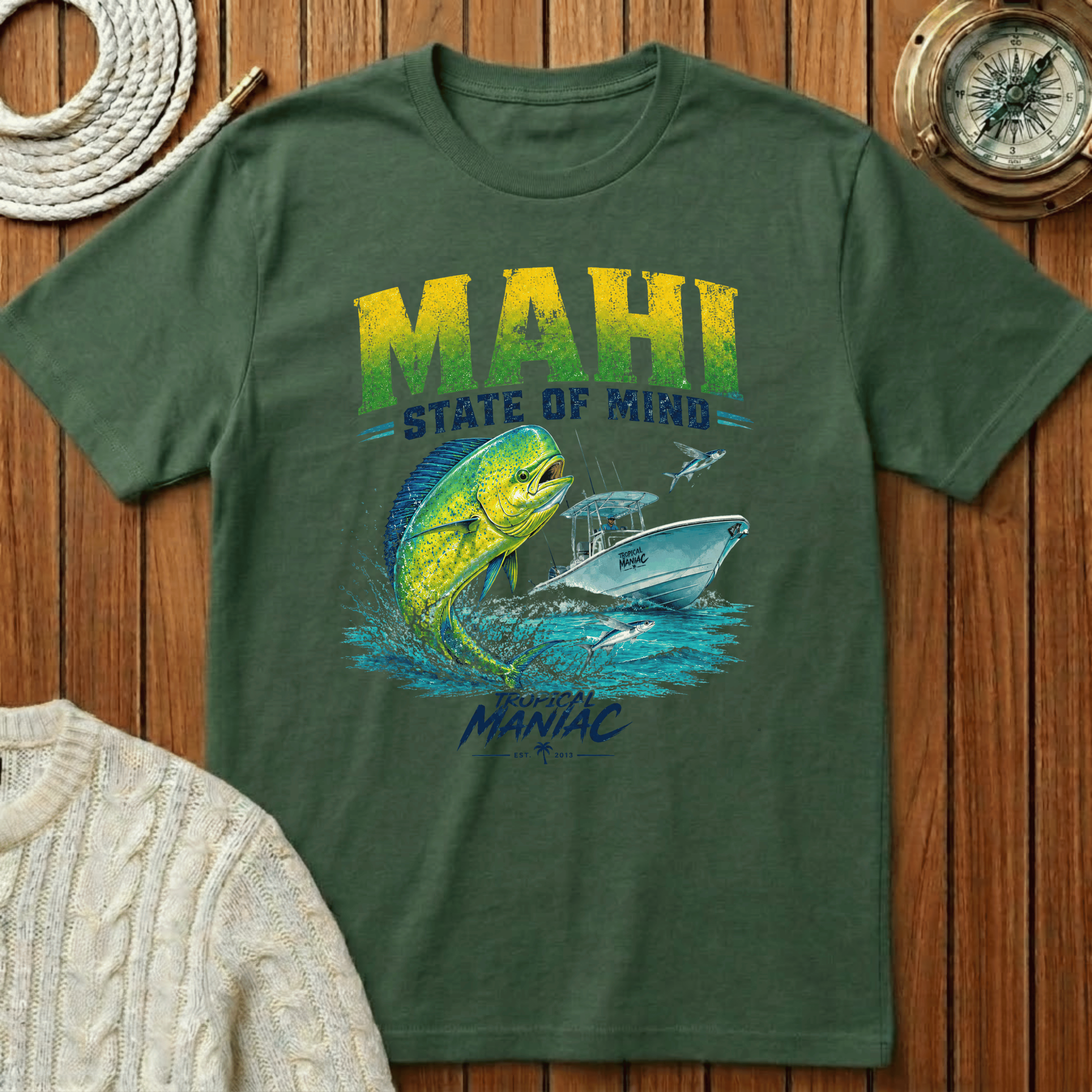 Mahi State Of Mind - T-Shirt