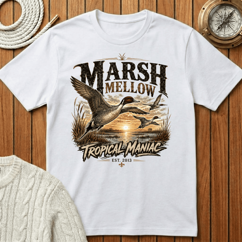 Marsh Mellow Duck Graphic - T-Shirt