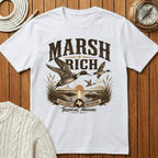 Marsh Rich Duck Hunting - T‑Shirt