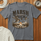 Marsh Rich Duck Hunting - T‑Shirt
