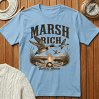 Marsh Rich Duck Hunting - T‑Shirt