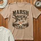Marsh Rich Duck Hunting - T‑Shirt