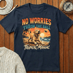 No Worries "Throw The Ball" Dog T-Shirt
