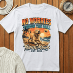 No Worries "Throw The Ball" Dog T-Shirt