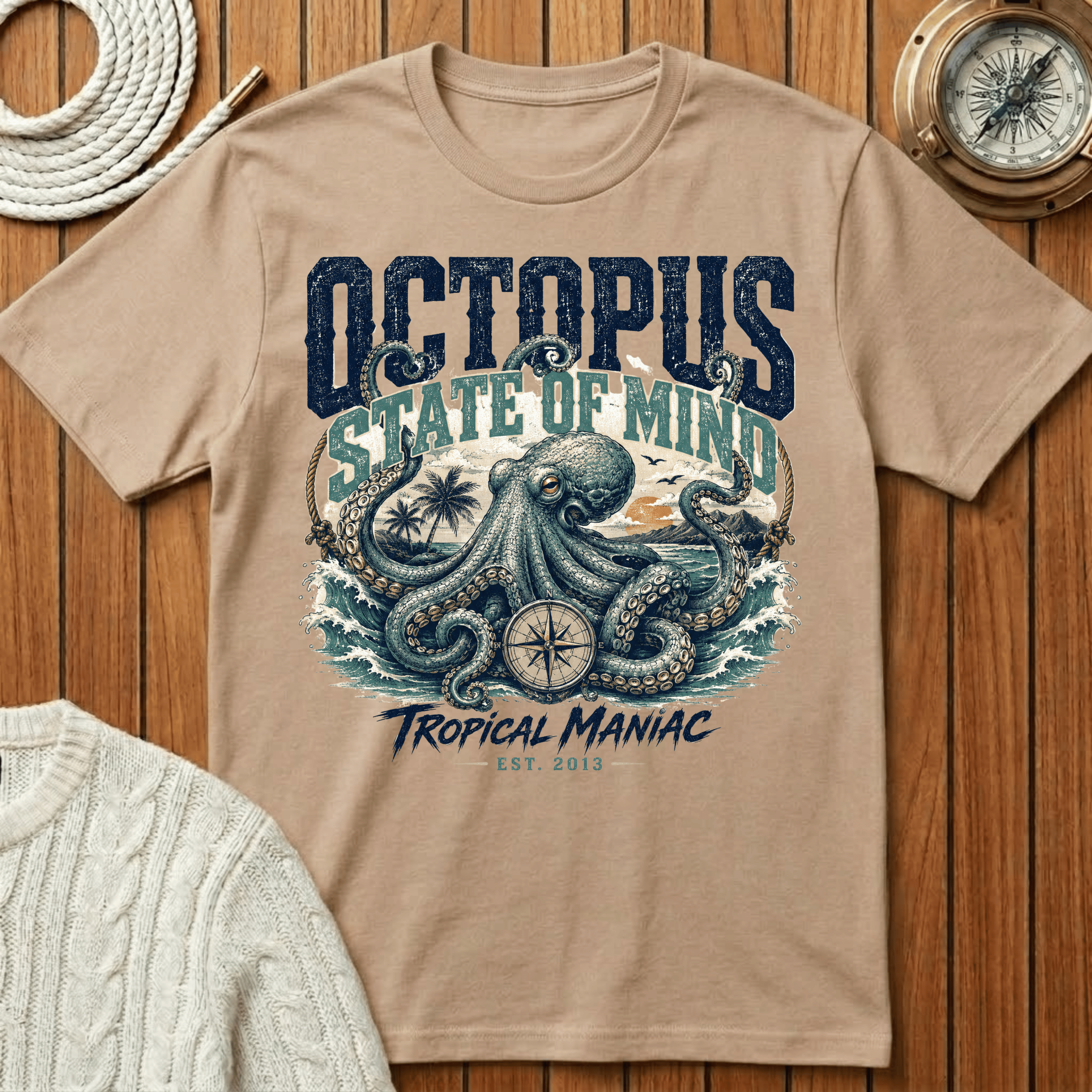 Octopus State of Mind - T-Shirt
