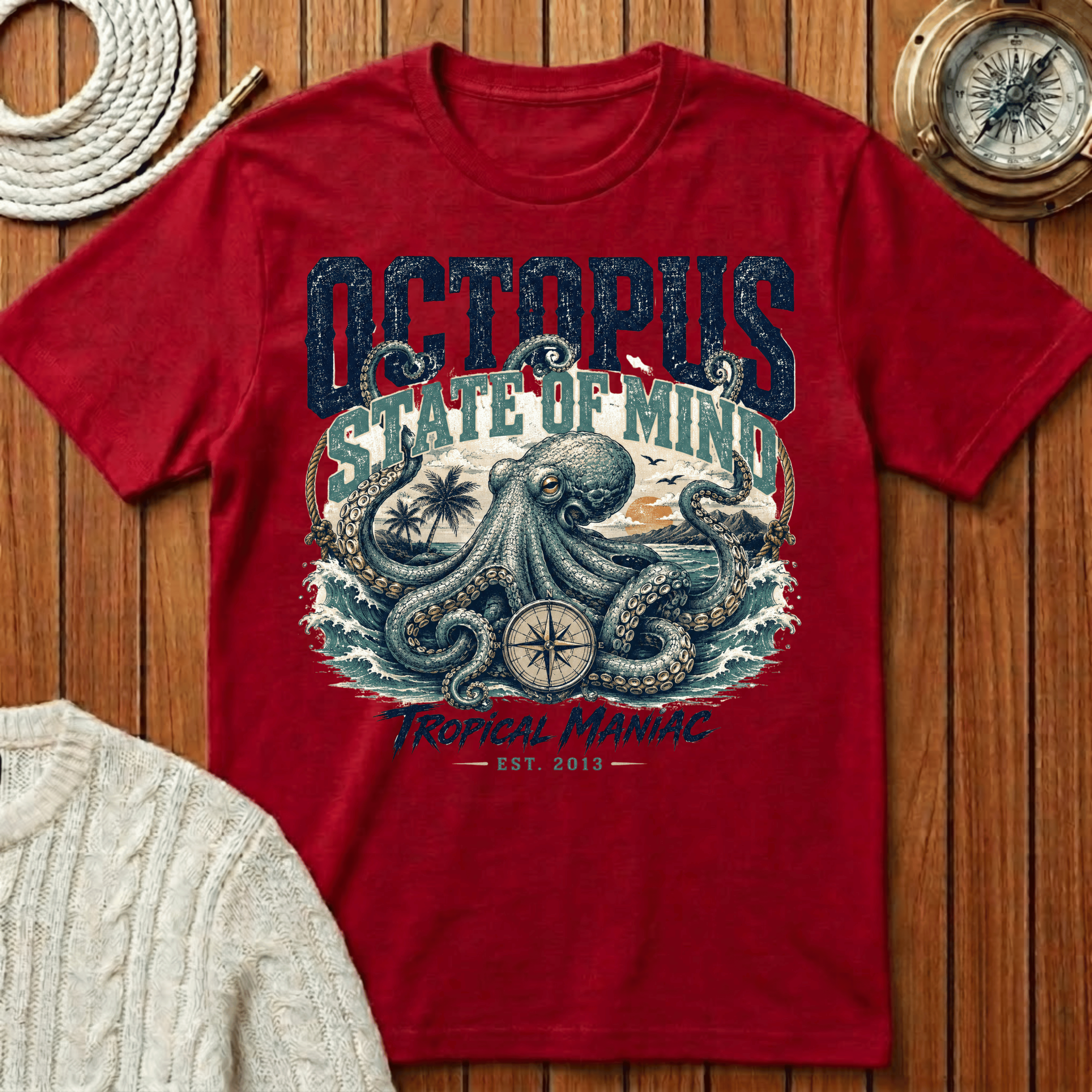 Octopus State of Mind - T-Shirt