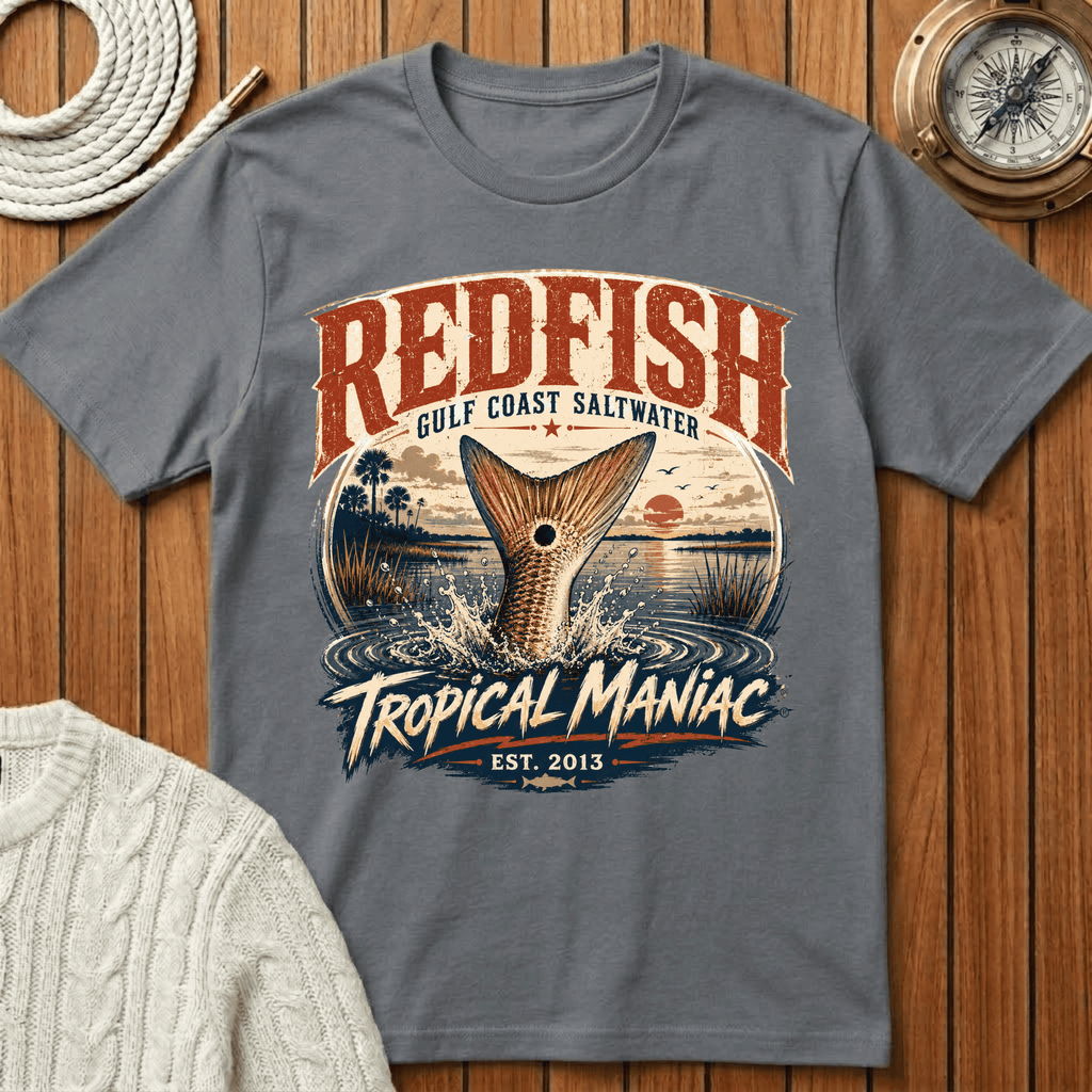 Redfish Gulf Coast Saltwater - T-Shirt
