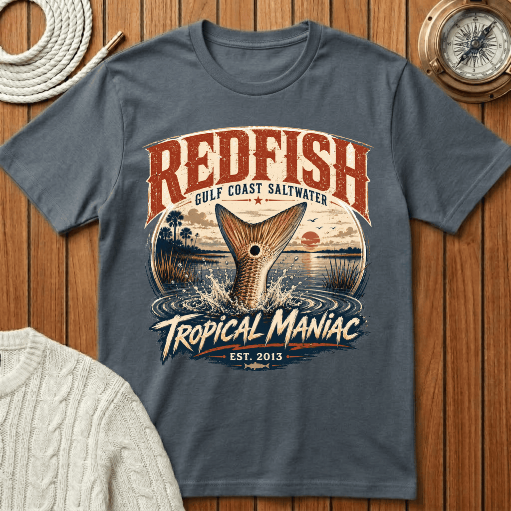 Redfish Gulf Coast Saltwater - T-Shirt