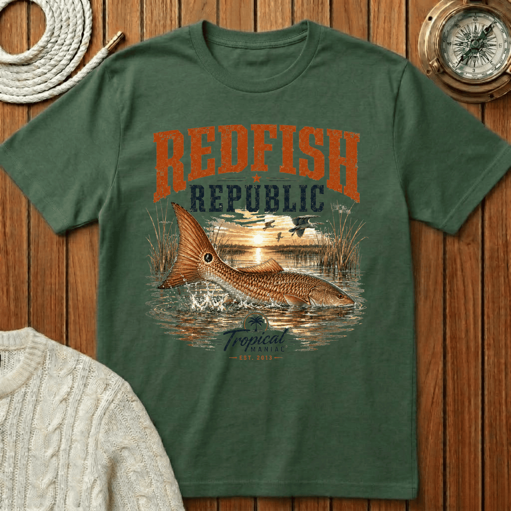 Redfish Republic - T-Shirt