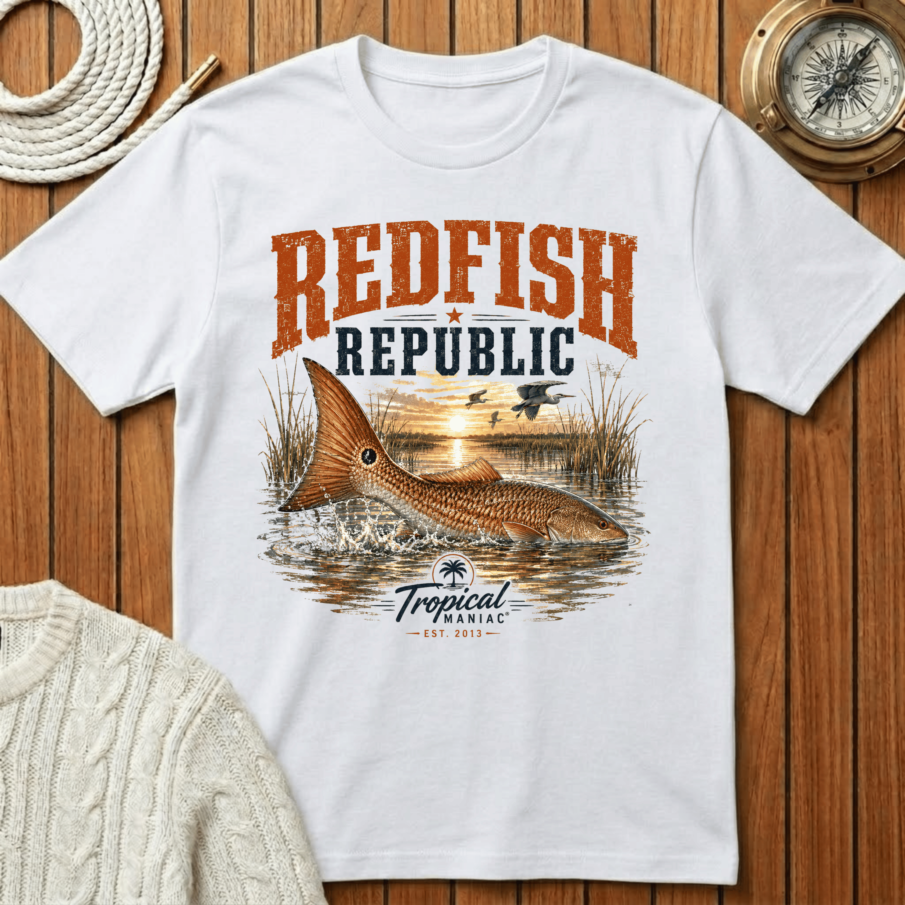 Redfish Republic - T-Shirt