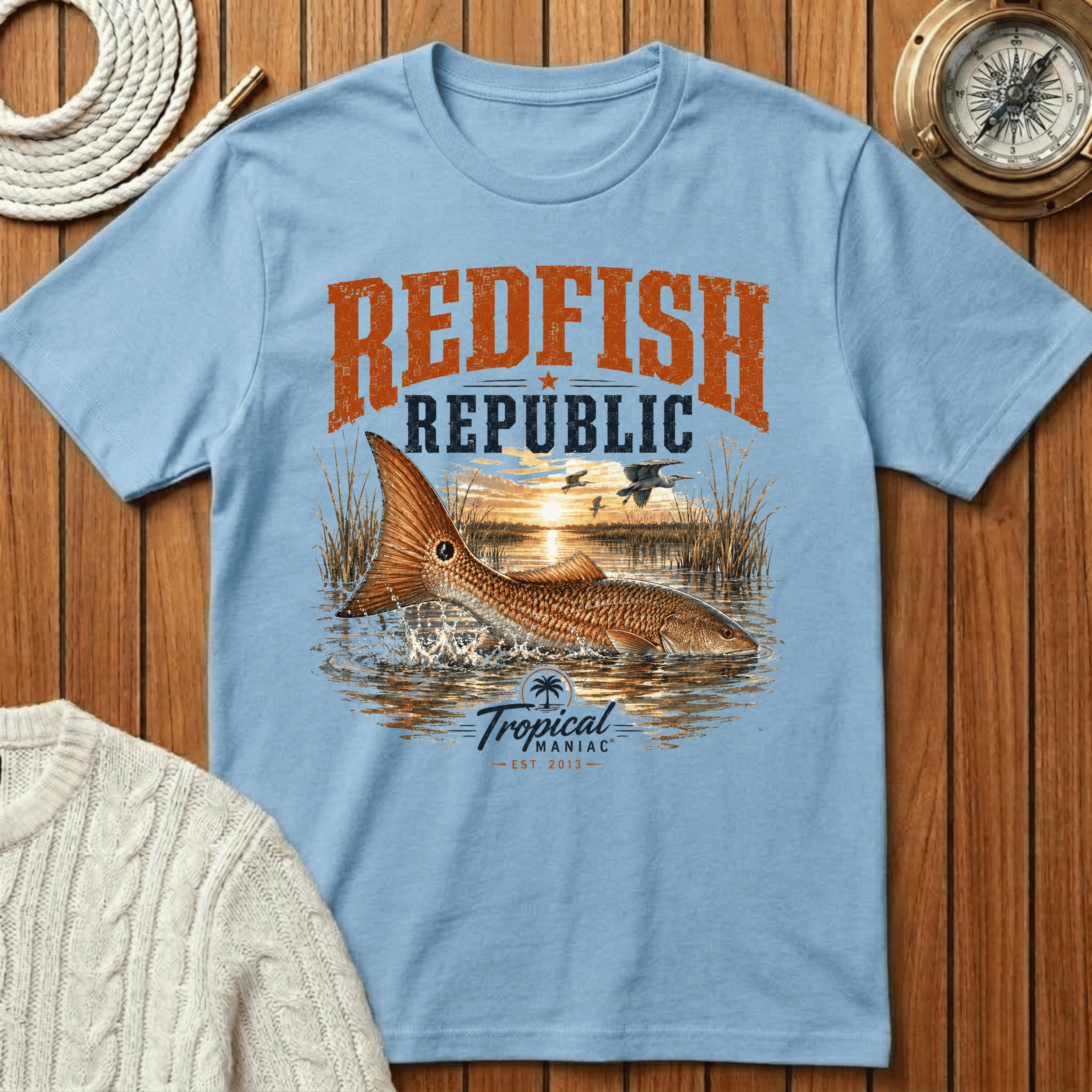 Redfish Republic - T-Shirt