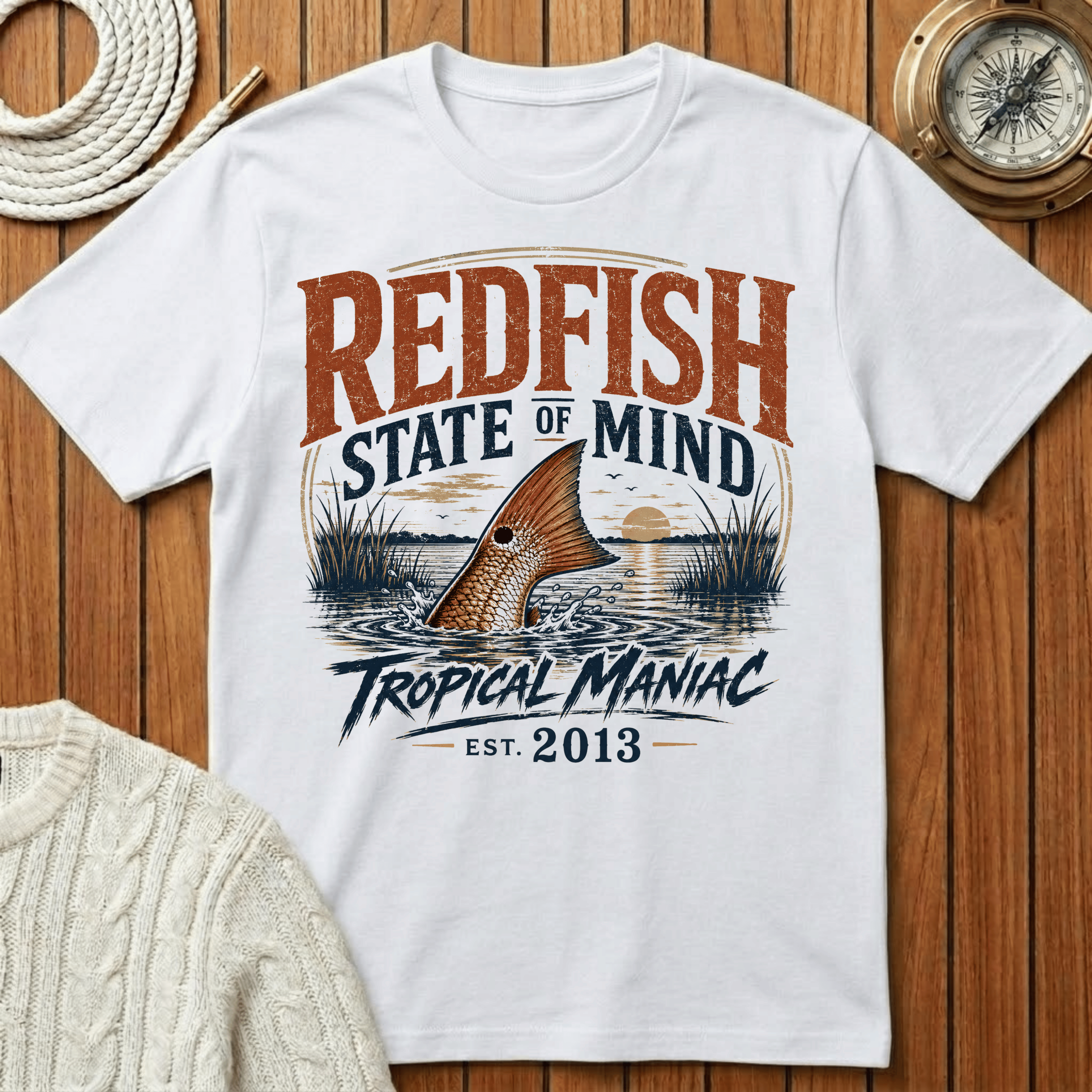 Redfish State of Mind - T-Shirt