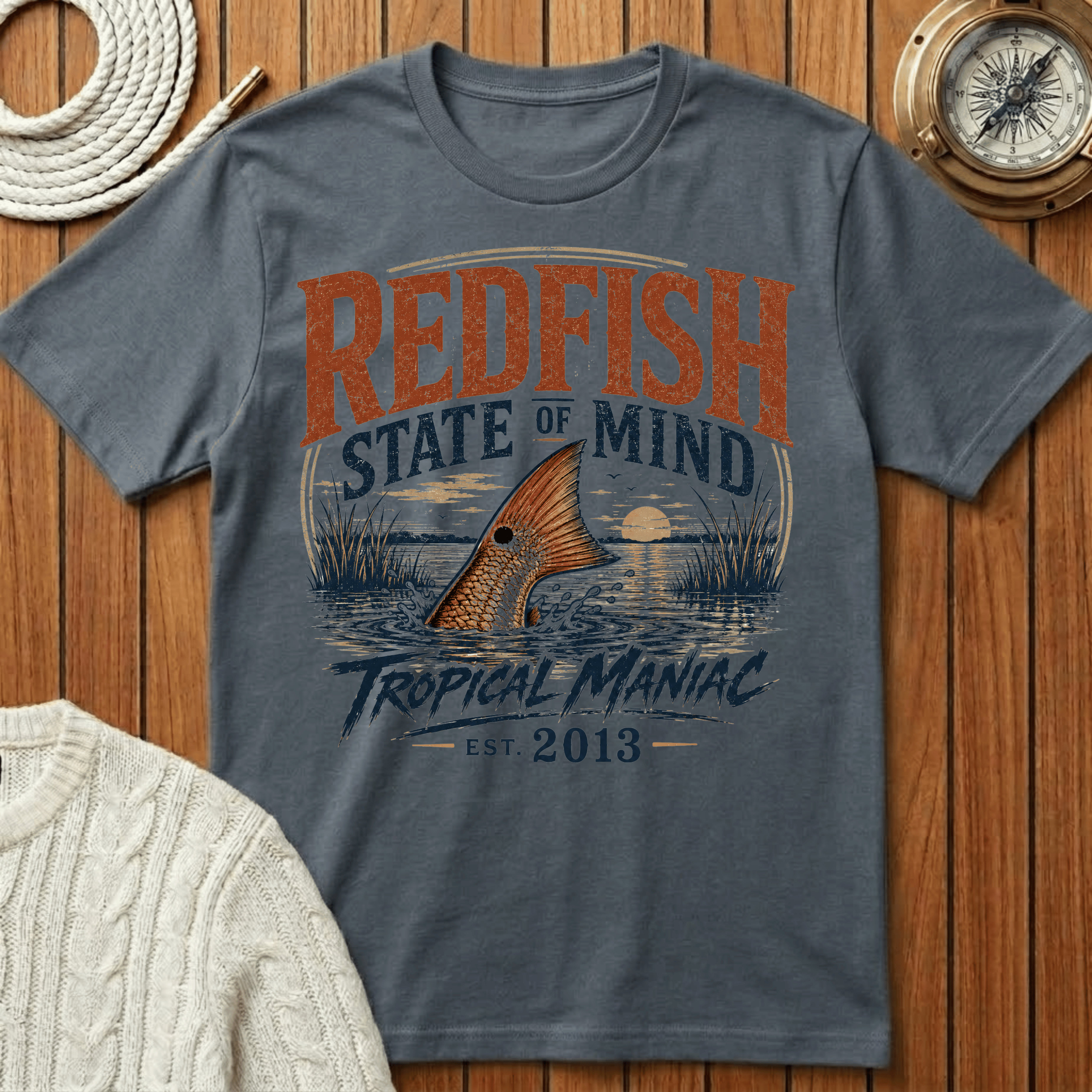 Redfish State of Mind - T-Shirt