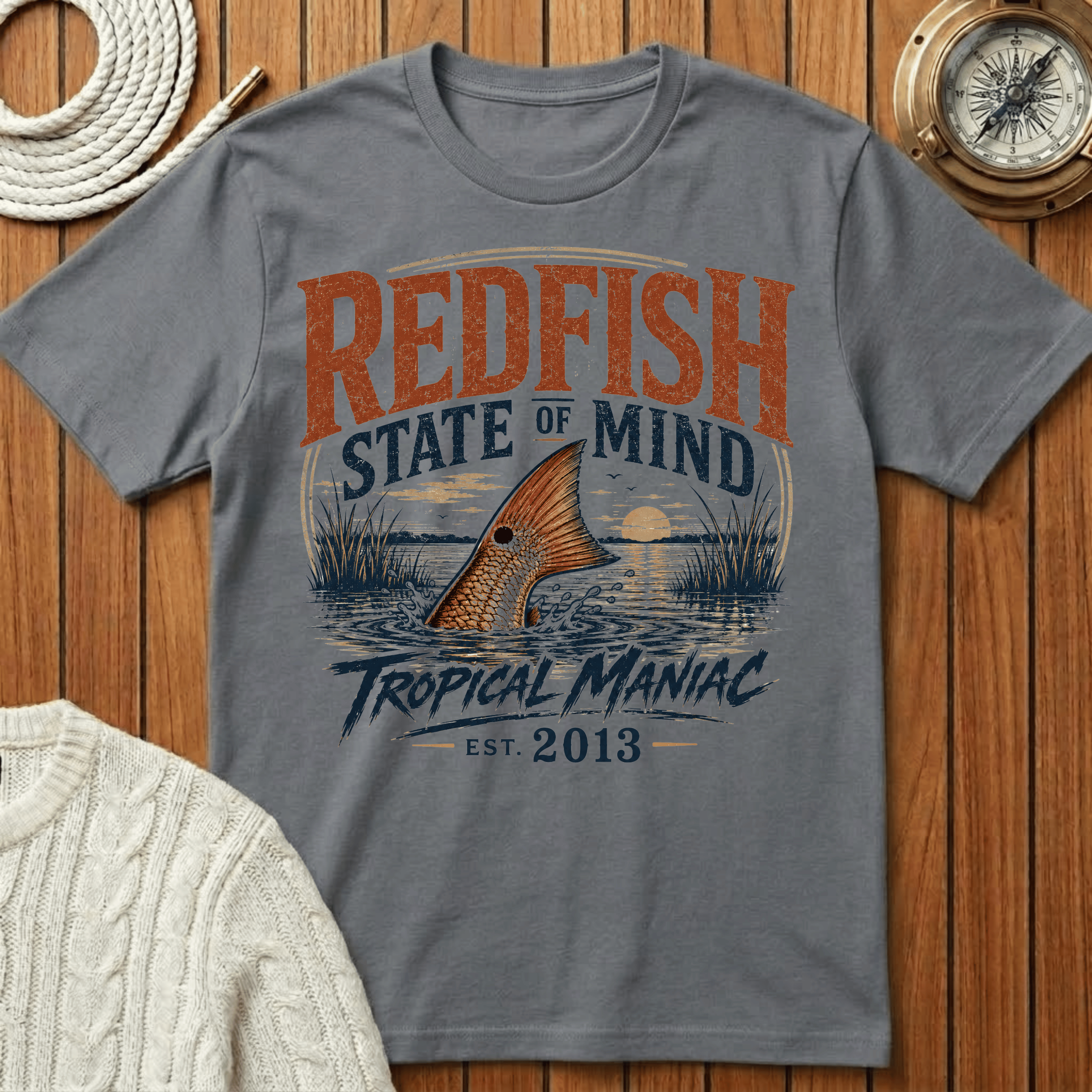 Redfish State of Mind - T-Shirt