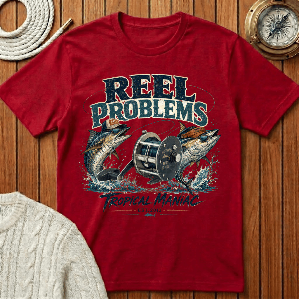 Reel Problems Fishing - T-Shirt