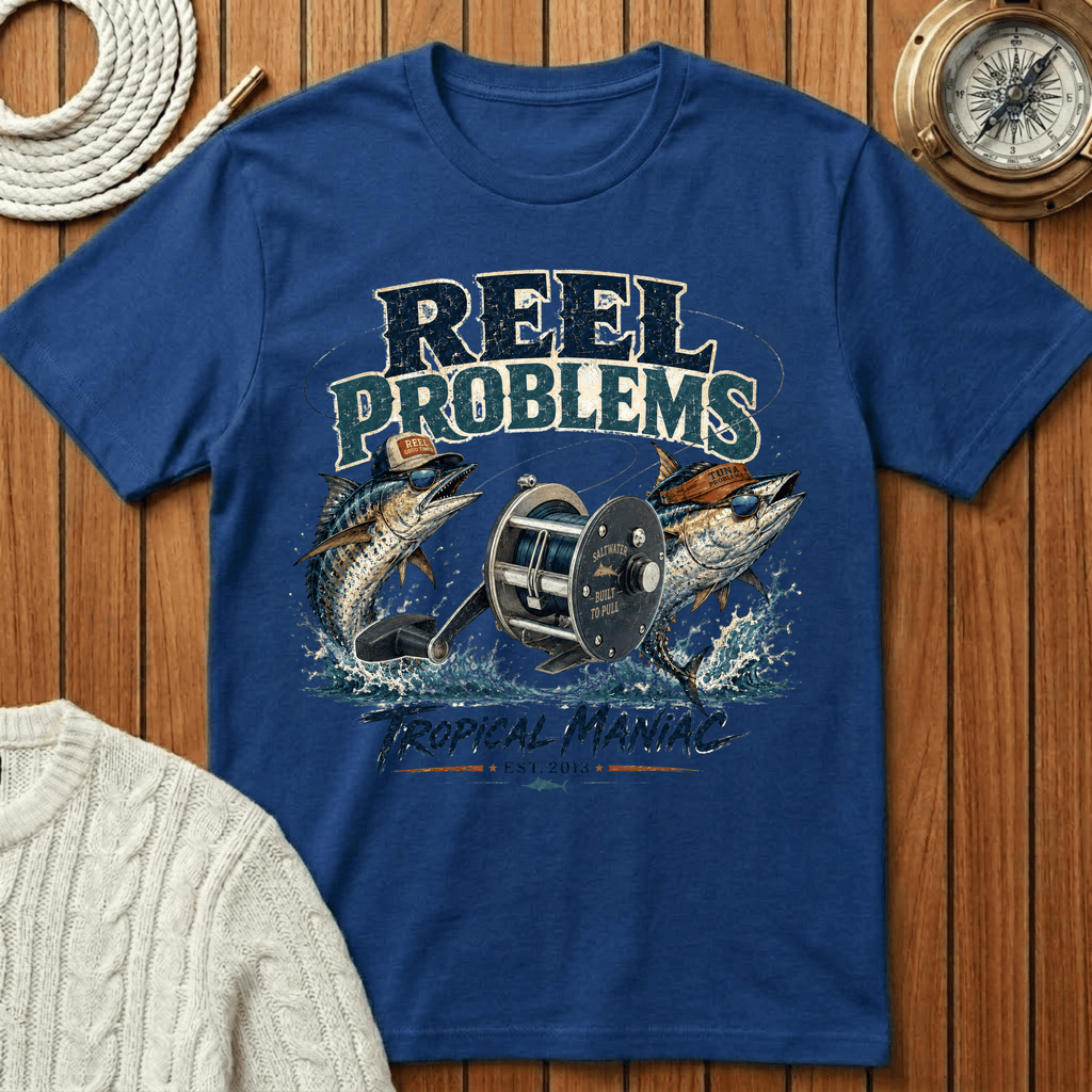 Reel Problems Fishing - T-Shirt