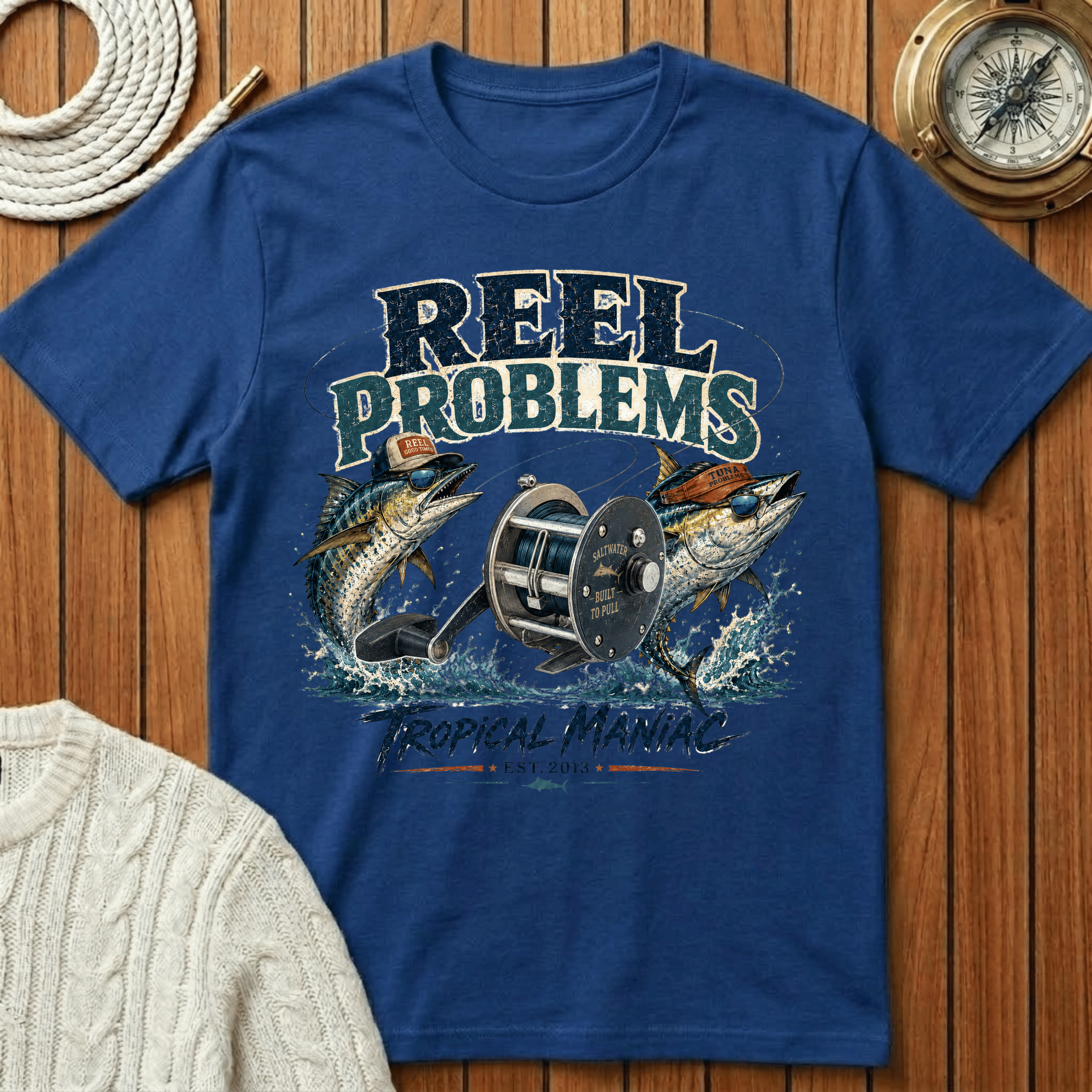 Reel Problems Fishing - T-Shirt
