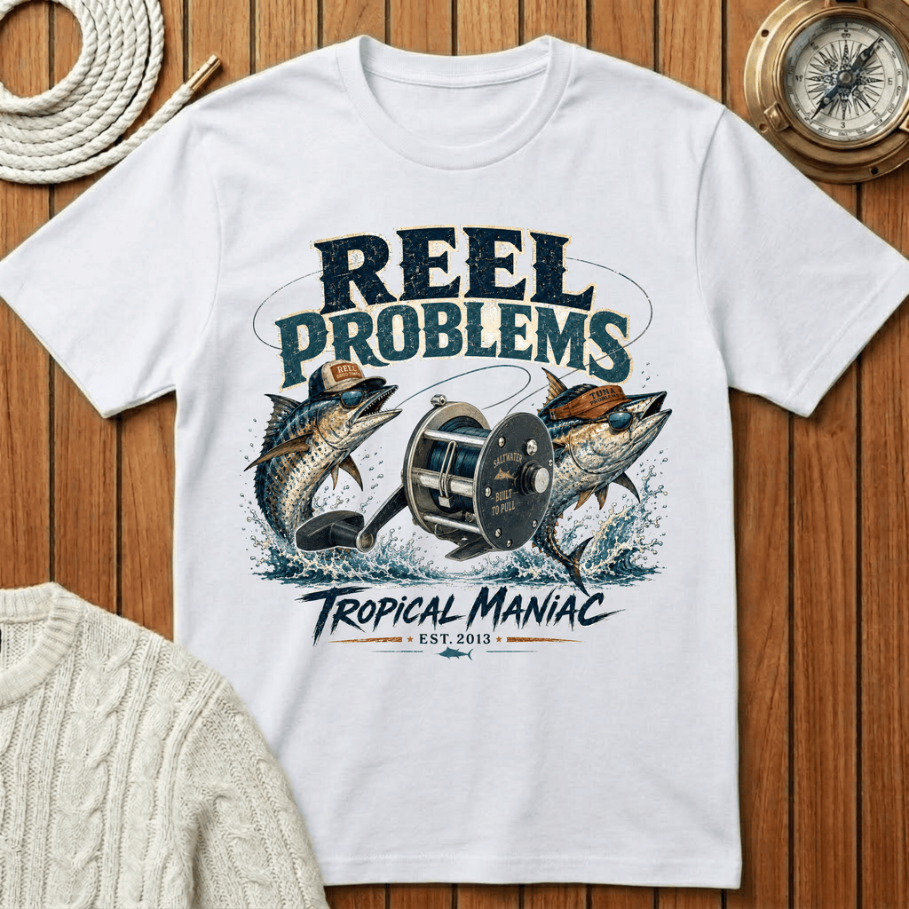 Reel Problems Fishing - T-Shirt