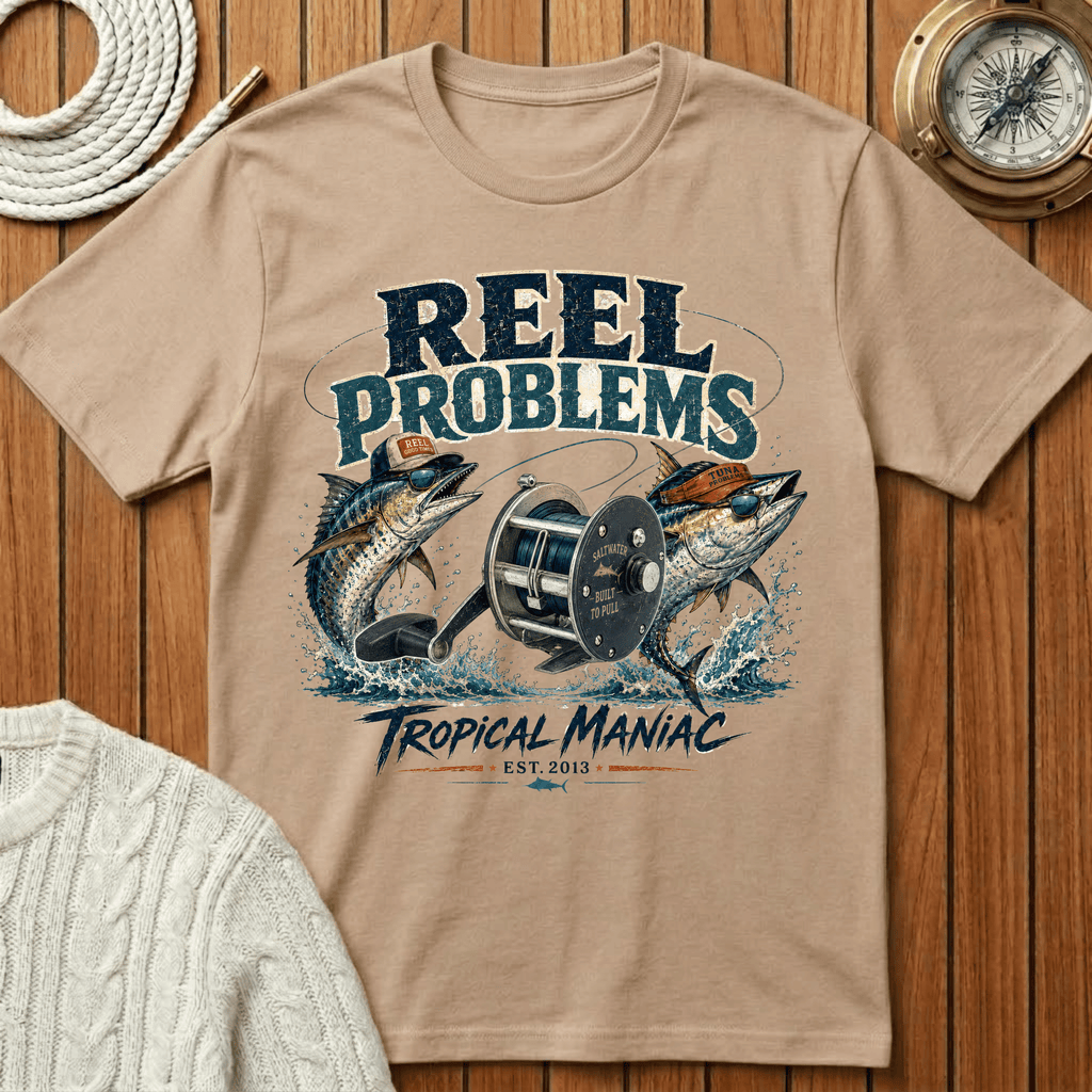 Reel Problems Fishing - T-Shirt