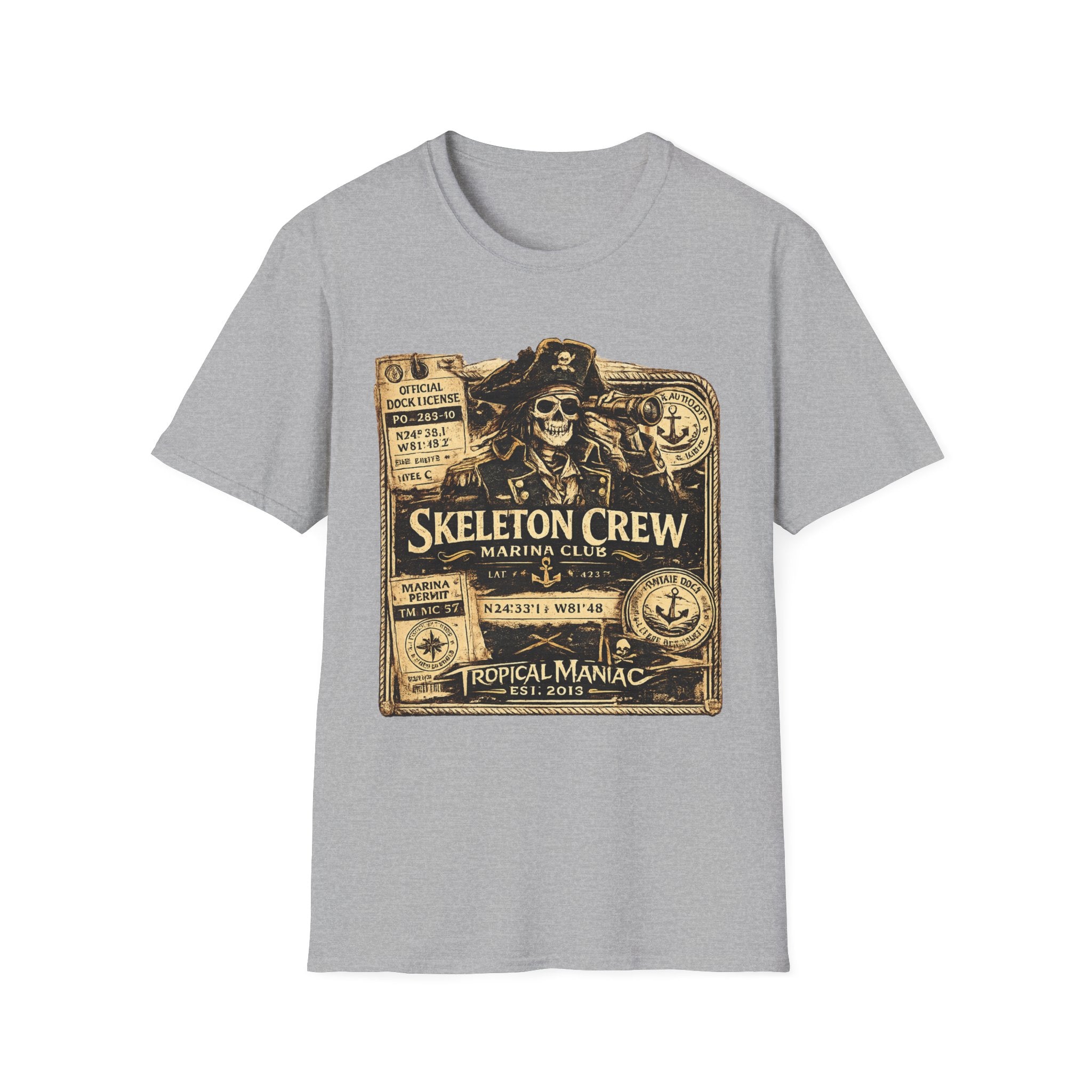 Skeleton Crew Marina Club T-Shirt