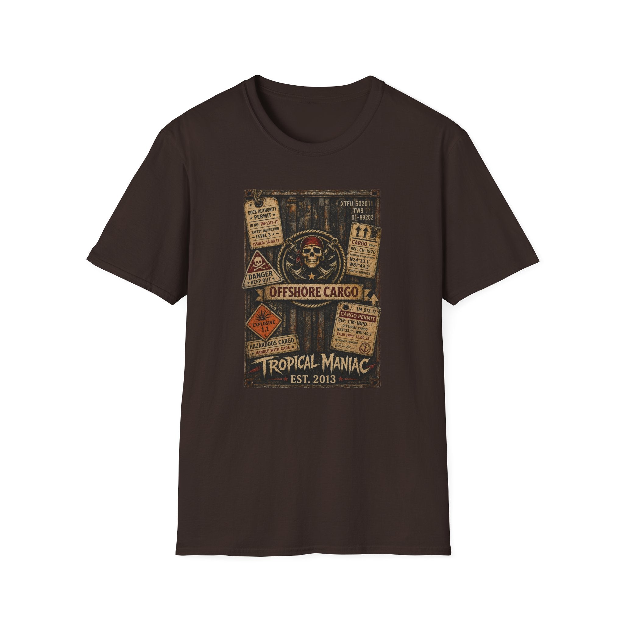 Offshore Cargo Skull T-Shirt