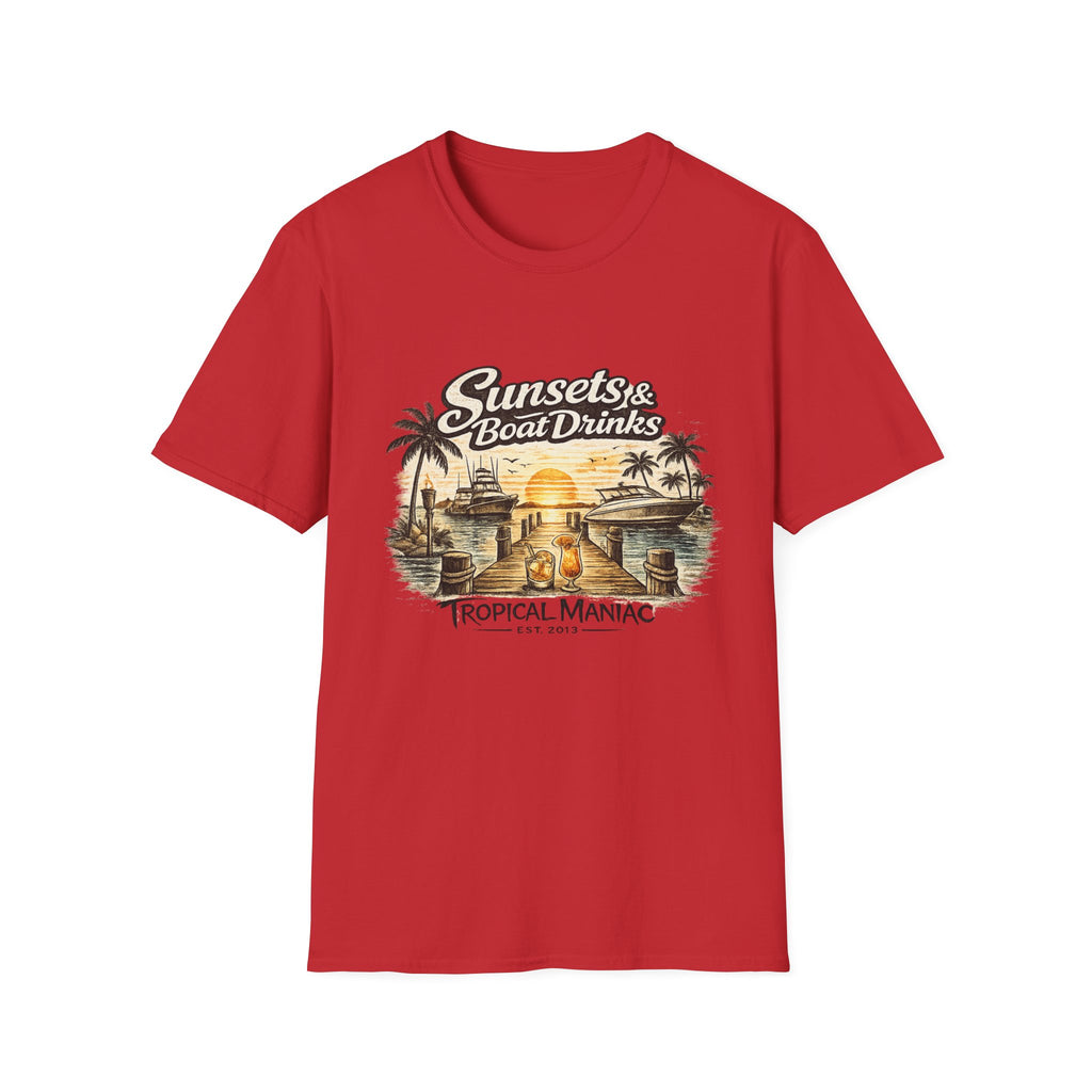 Sunsets & Boat Drinks T‑Shirt