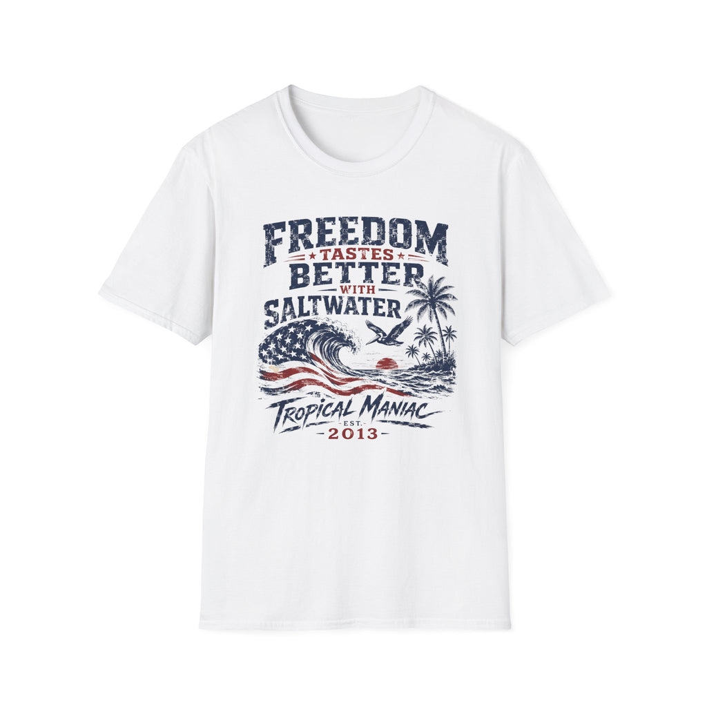 Freedom Taste Better with Saltwater T-Shirt