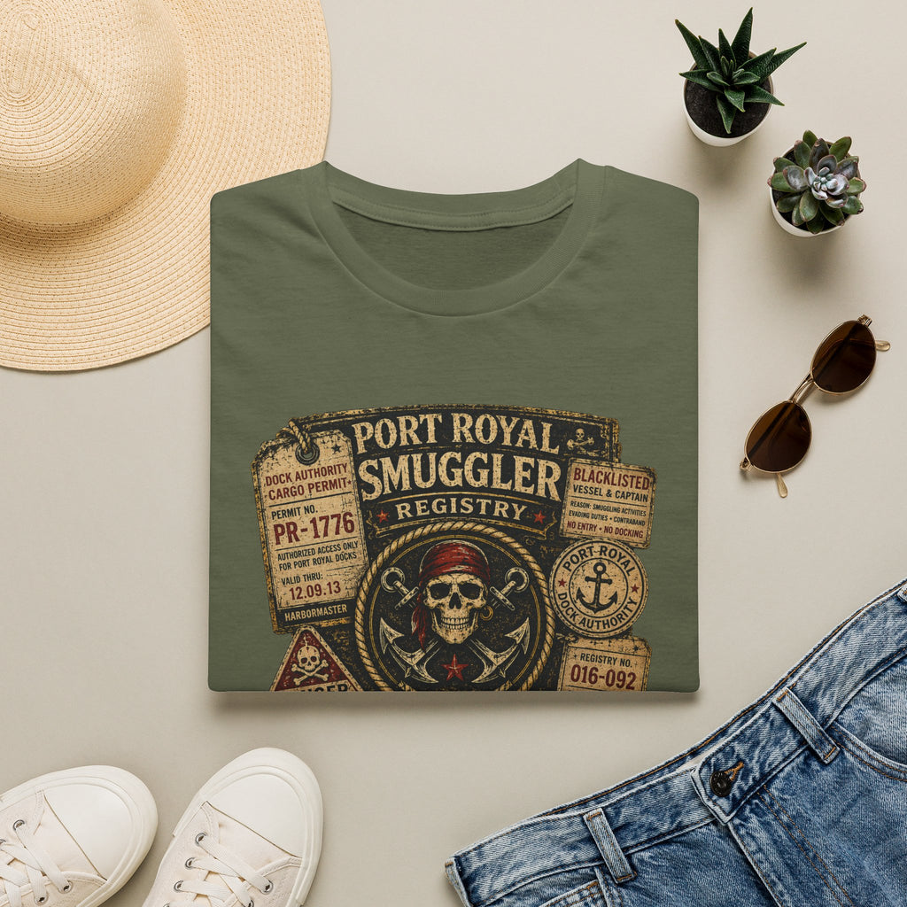 Smuggler Registry Skull T-Shirt