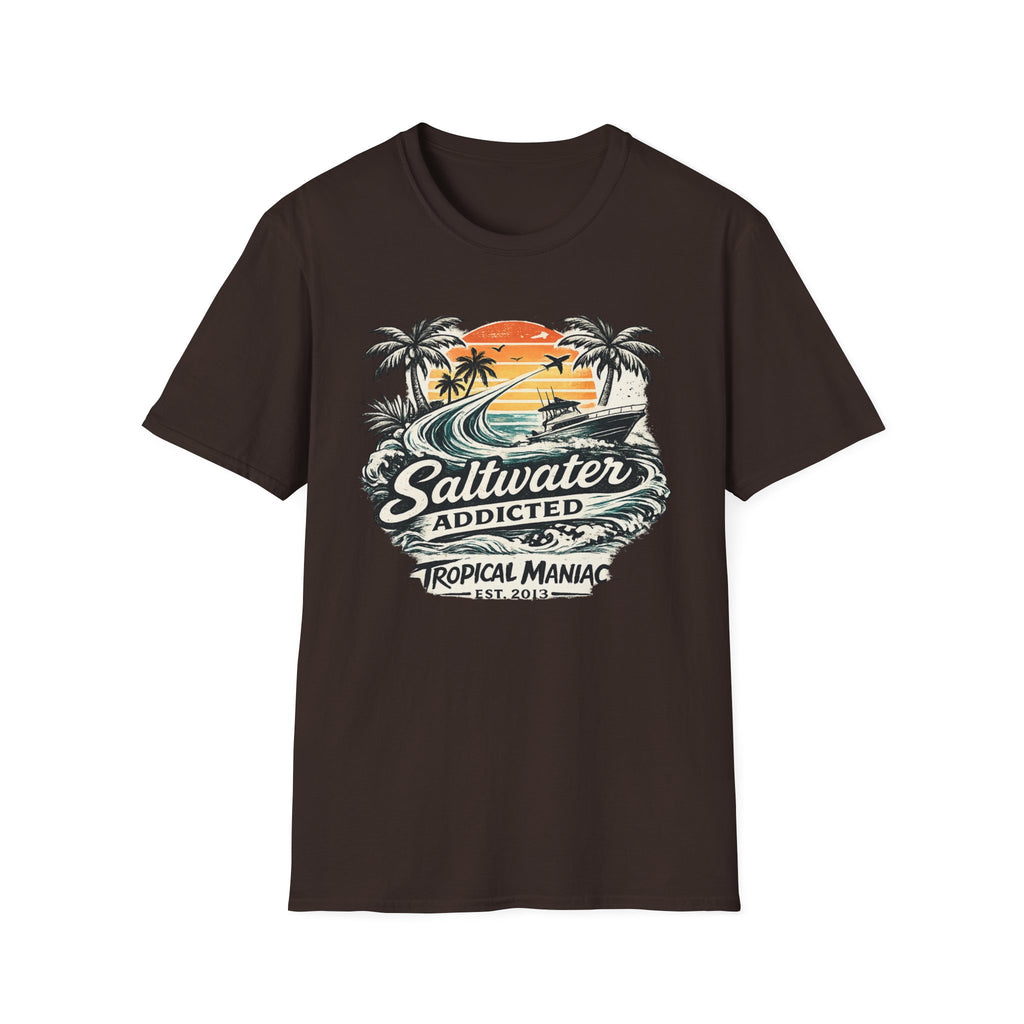 Saltwater Addicted Beach T-Shirt