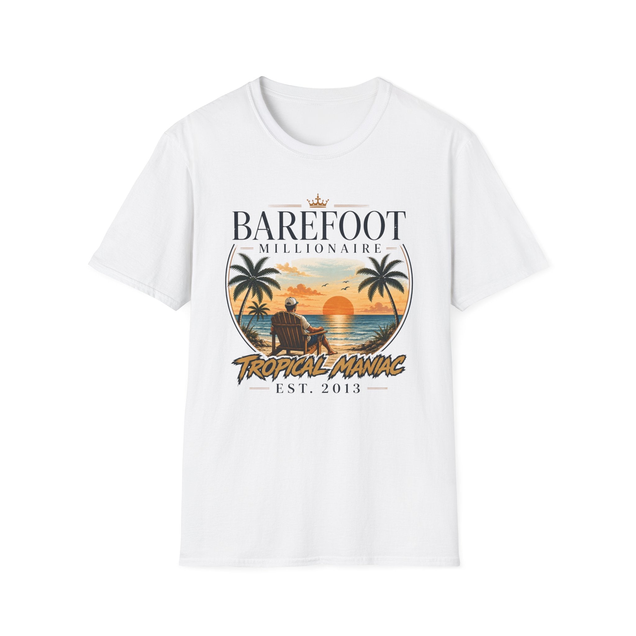 Barefoot Millionaire Sunset T-Shirt