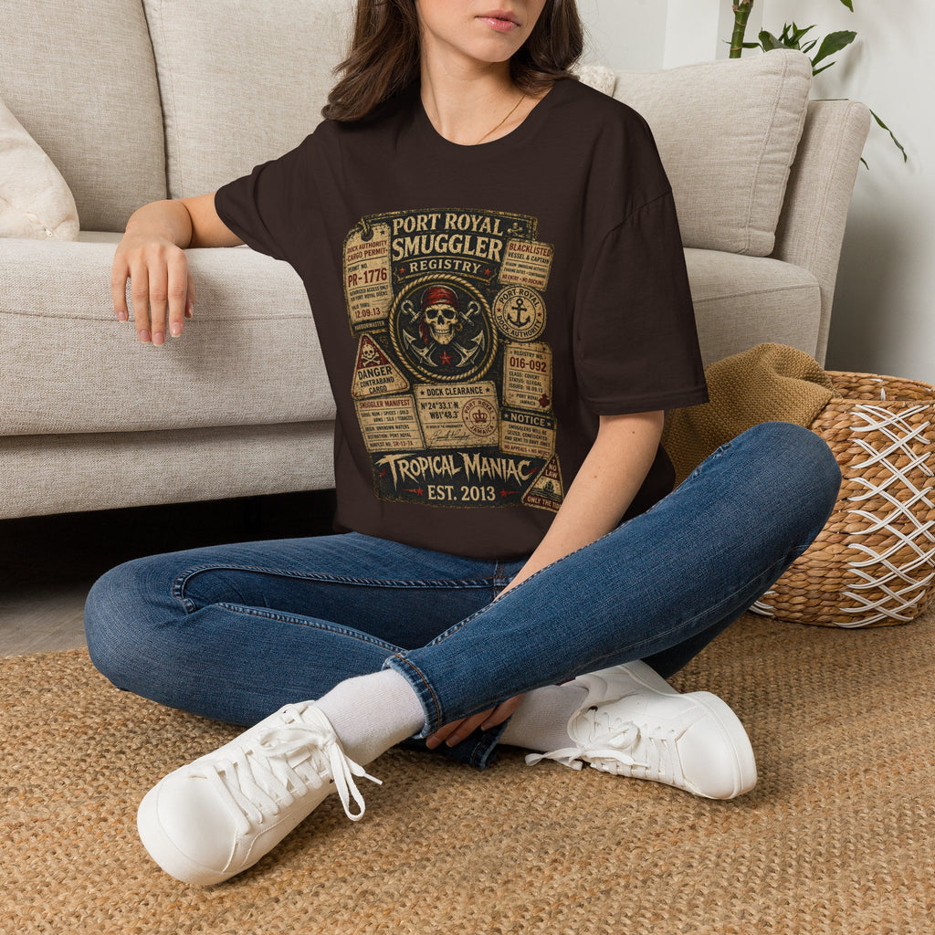 Smuggler Registry Skull T-Shirt