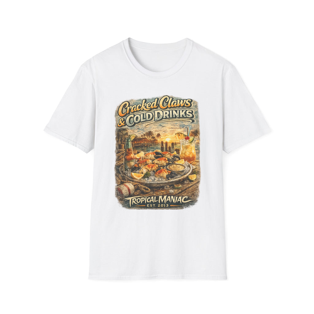 Cracked Claws & Cold Drinks T-Shirt