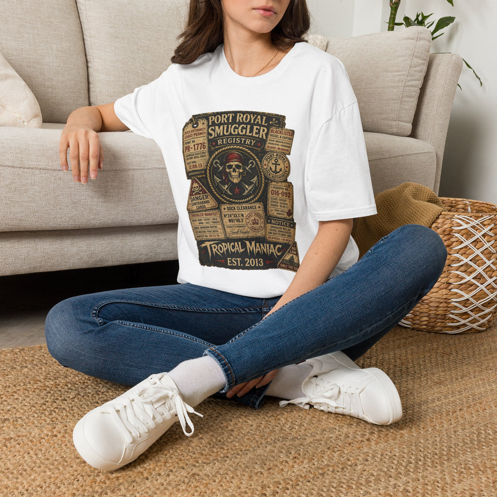 Smuggler Registry Skull T-Shirt