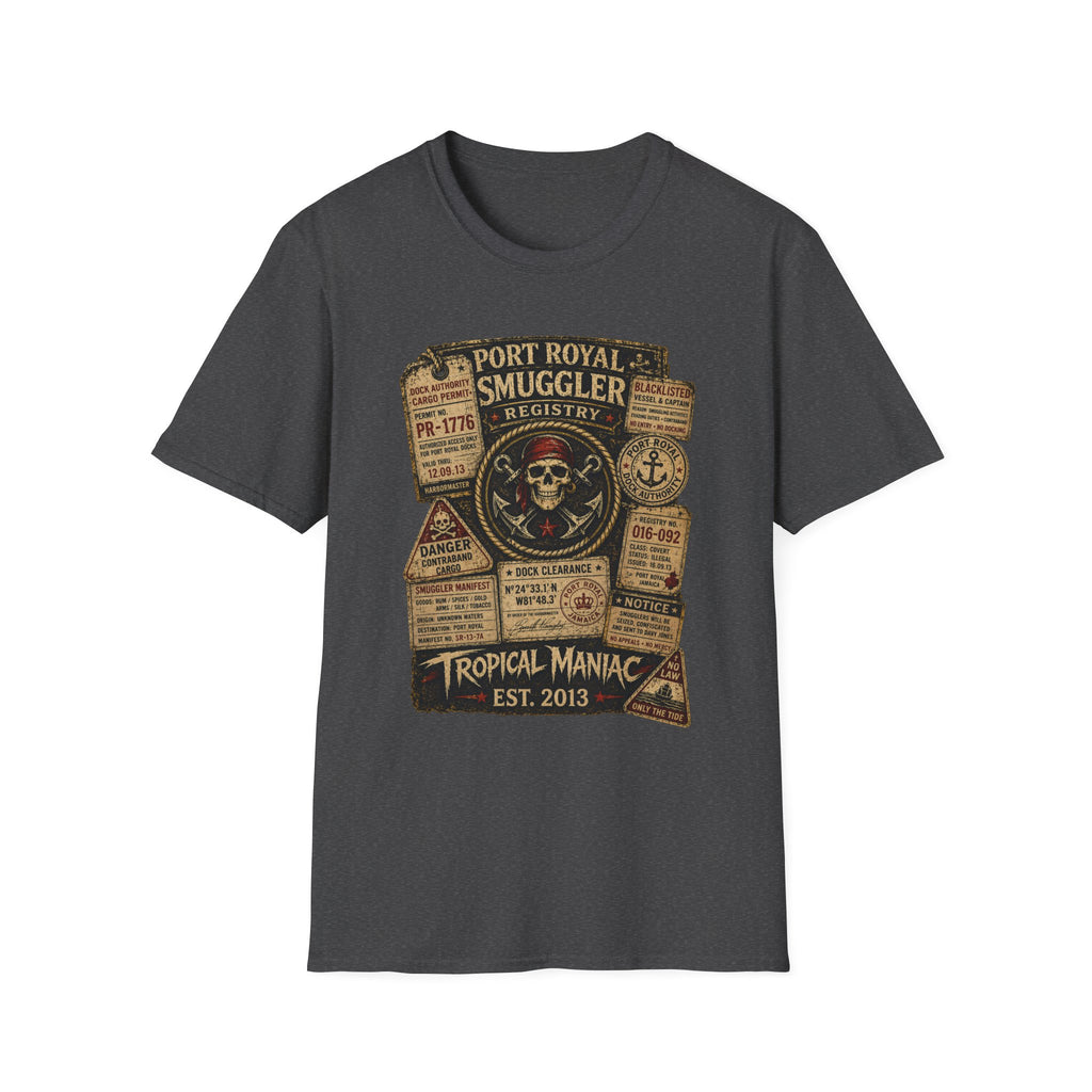 Smuggler Registry Skull T-Shirt