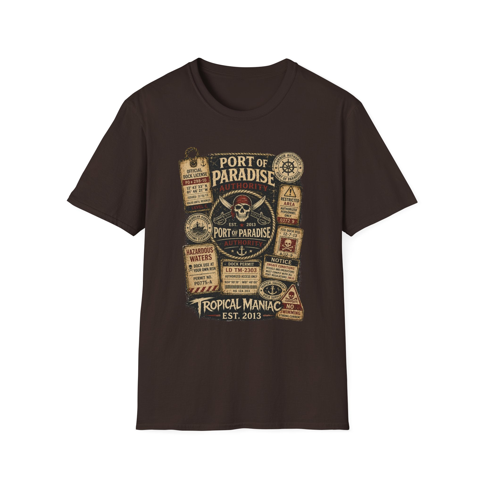 Port of Paradise Graphic T-Shirt