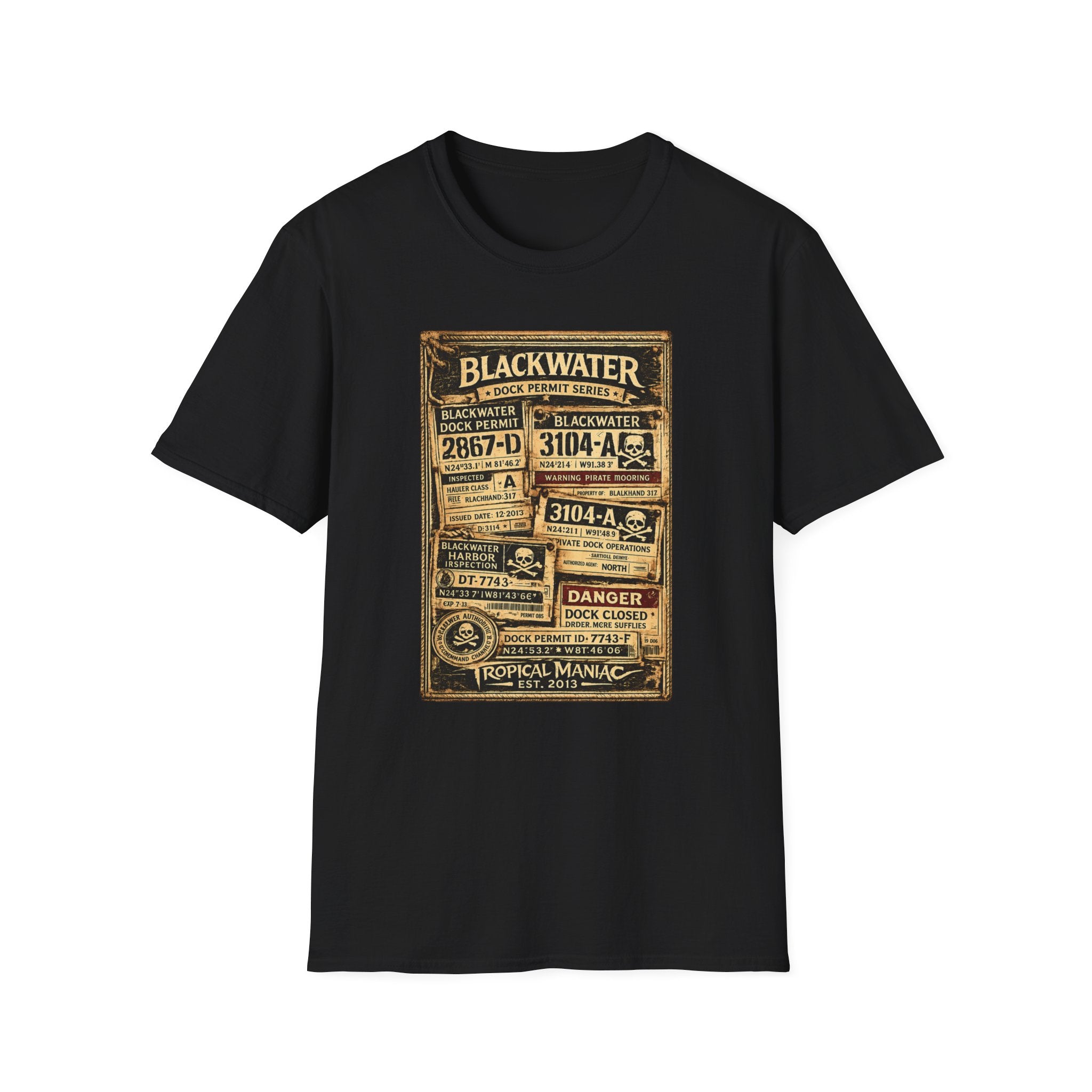 Blackwater Dock Permit T-Shirt