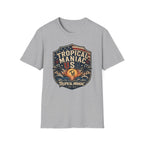 Tropical Maniac USA T-Shirt — Vintage Beach Palm Graphic Tee